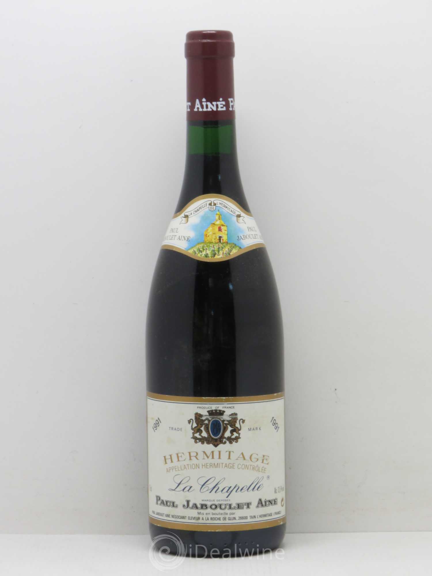 Hermitage La Chapelle Paul Jaboulet Ainé 1991 - Lot de 1 bouteille - 0