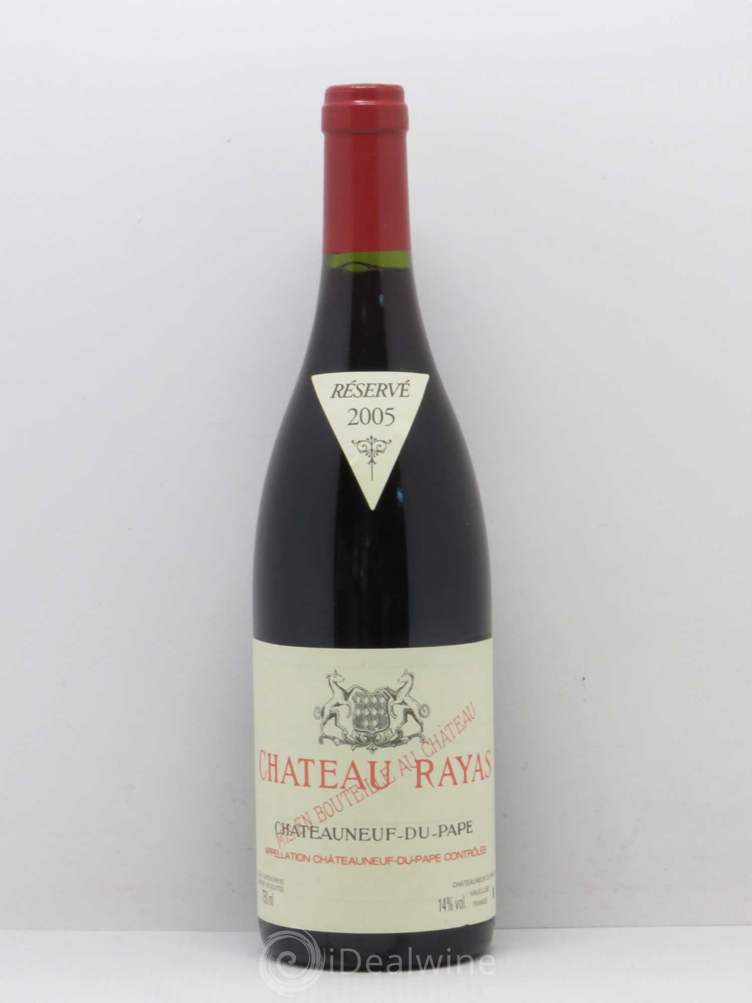 Châteauneuf-du-Pape Château Rayas Emmanuel Reynaud 2005 - Lot de 1 bouteille - 0