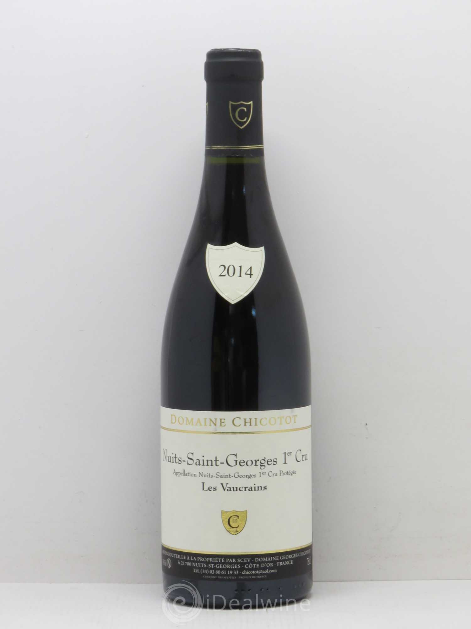 Nuits-Saint-Georges 1er Cru Les Vaucrains 2014 - Posten von 1 Flasche - 0