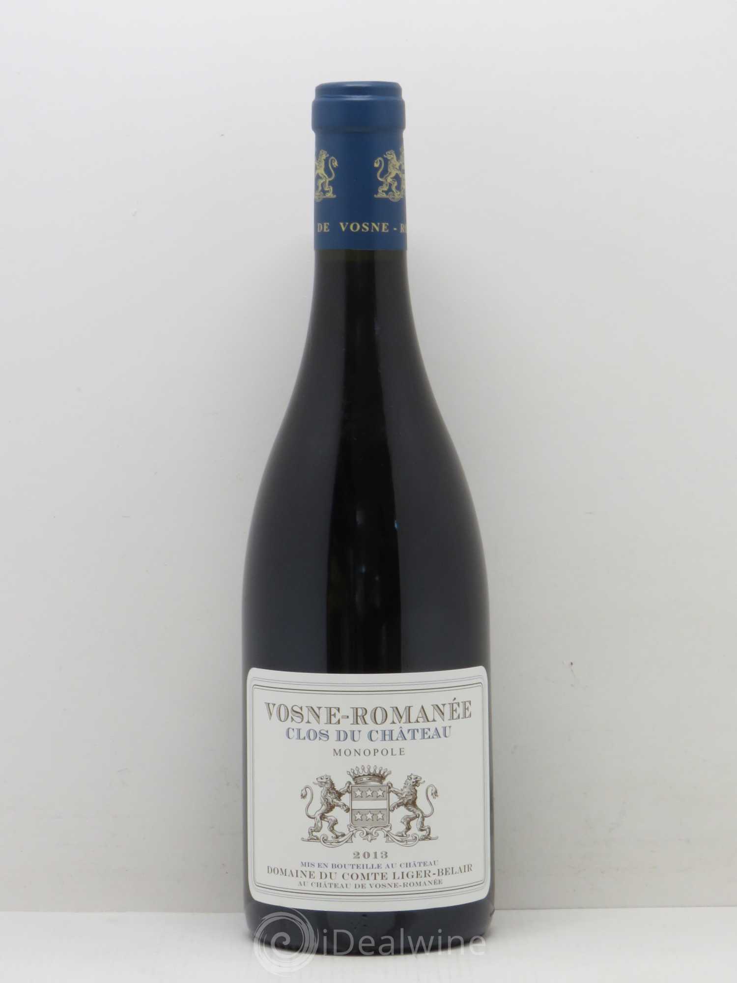 Vosne-Romanée Clos du Château Comte Liger-Belair (Domaine du) 2013 - Lot de 1 bouteille - 0