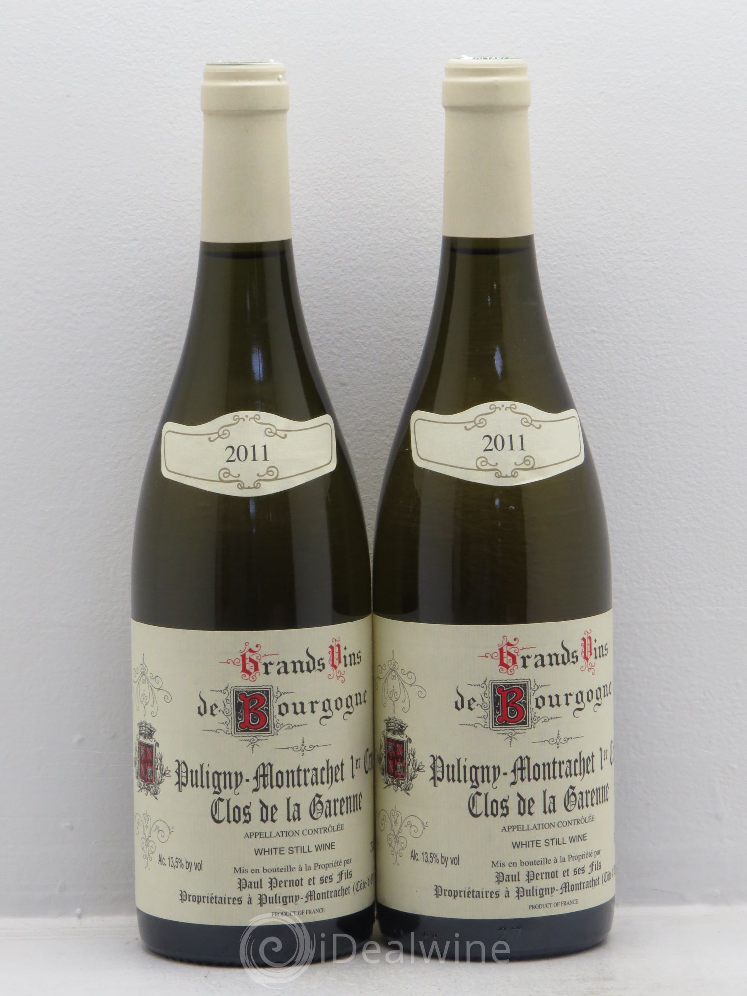 Puligny-Montrachet 1er Cru Paul Pernot 2011 - Lot de 2 bouteilles - 0