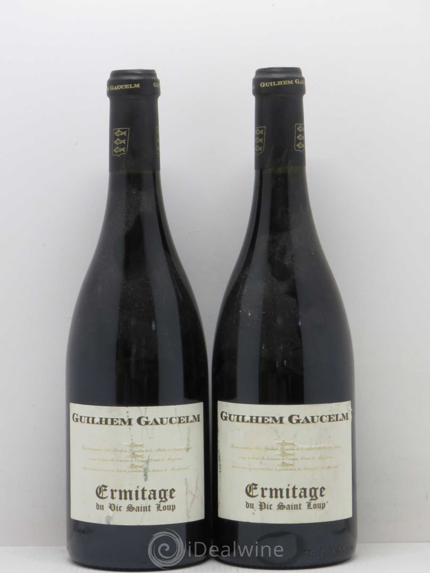 Pic Saint-Loup Héritage du Pic Saint-Loup (anciennement Ermitage) Guilhem Gaucelm 2005 - Lot de 2 bouteilles - 0