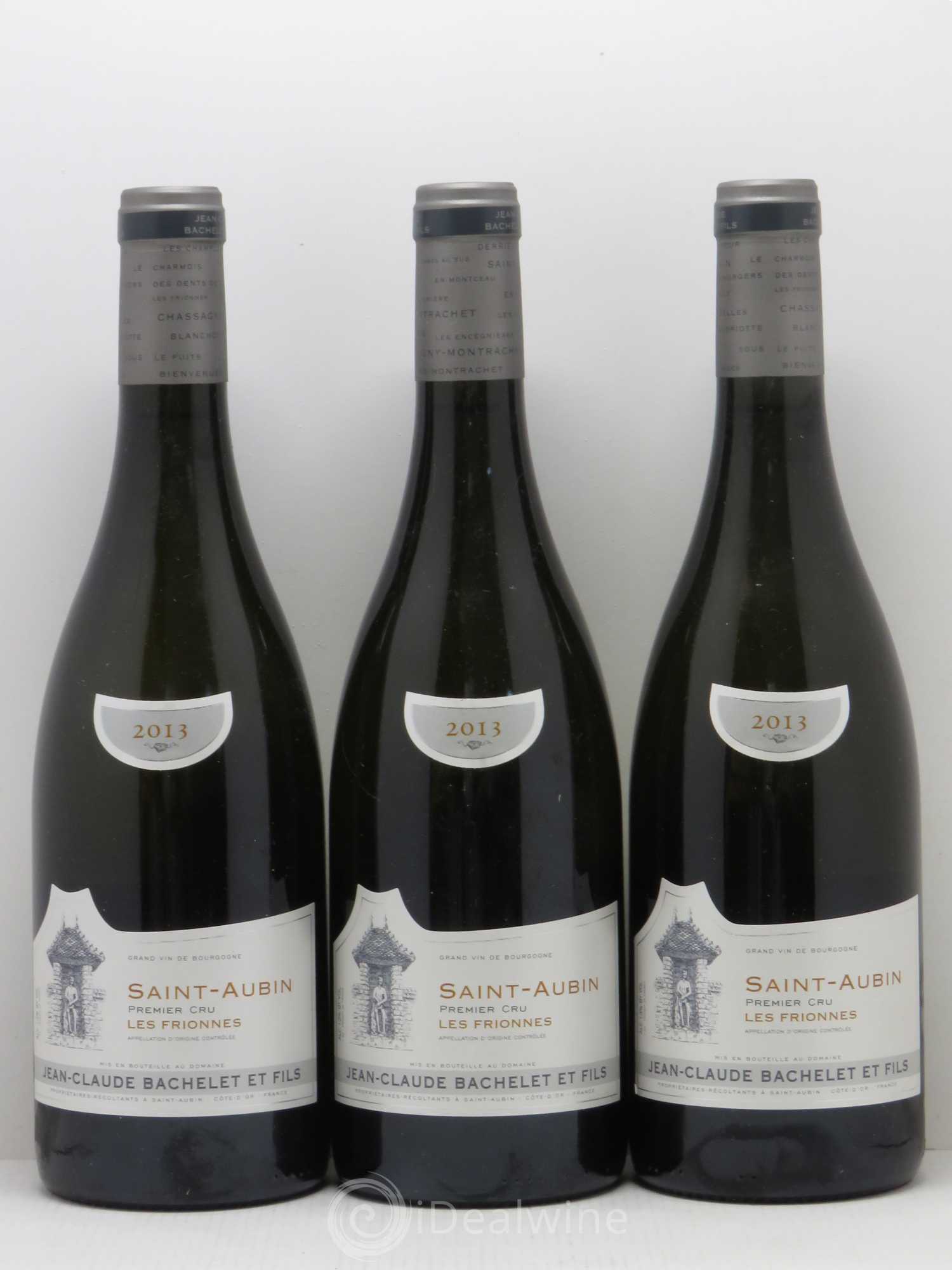 Saint-Aubin 1er Cru Frionnes Jc Bachelet 2013 - Posten von 3 Flaschen - 0
