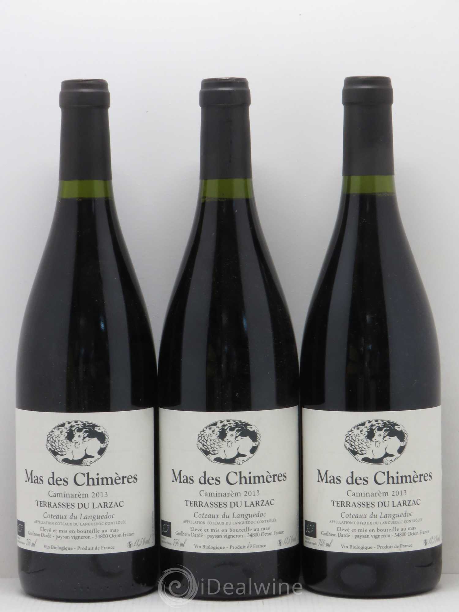 Coteaux du Languedoc Terrasses du Larzac Caminarèm Mas des Chimères 2013 - Posten von 3 Flaschen - 0