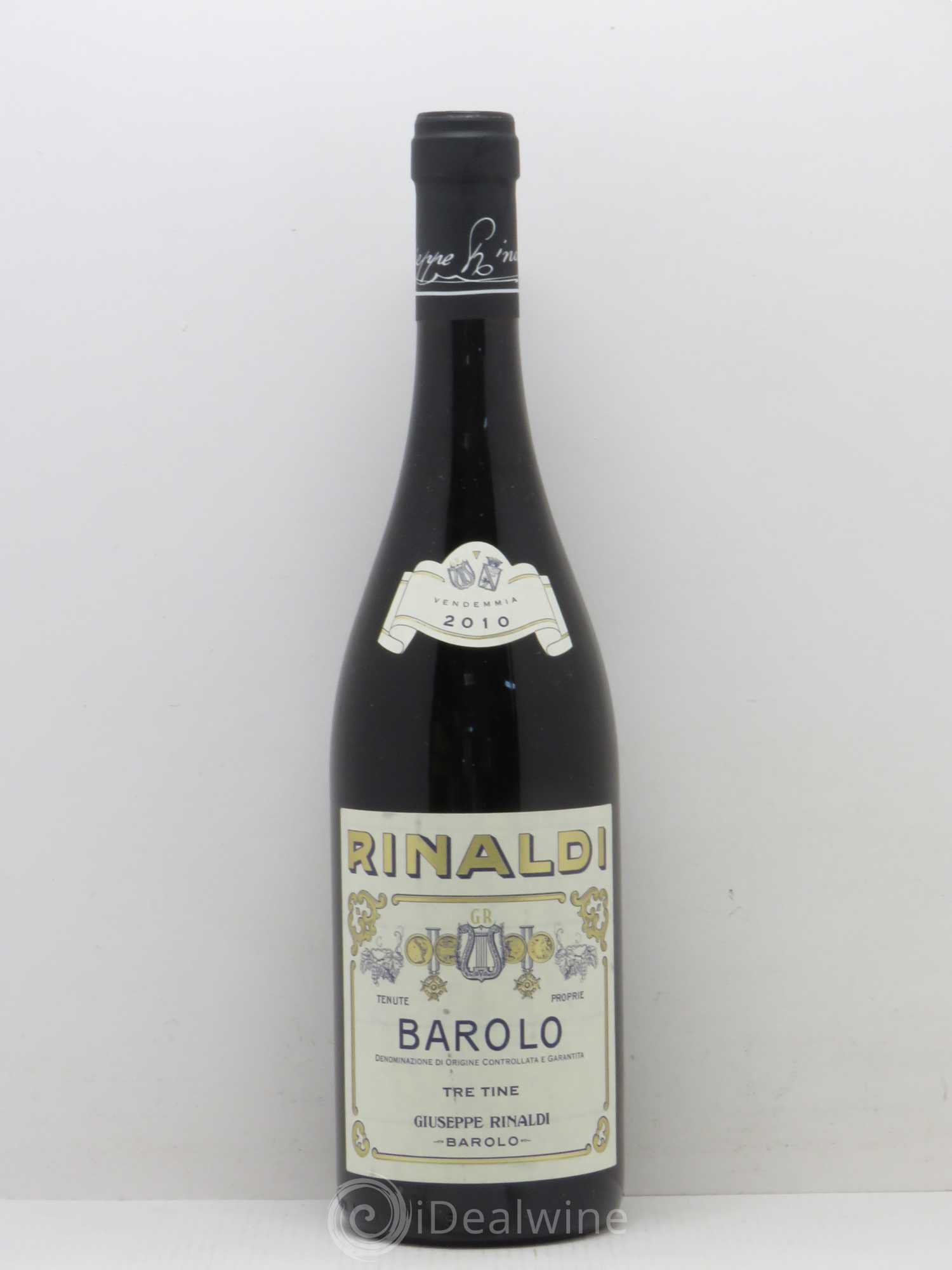 Barolo Cannubi Tre Tine Giuseppe Rinaldi 2010 - Posten von 1 Flasche - 0