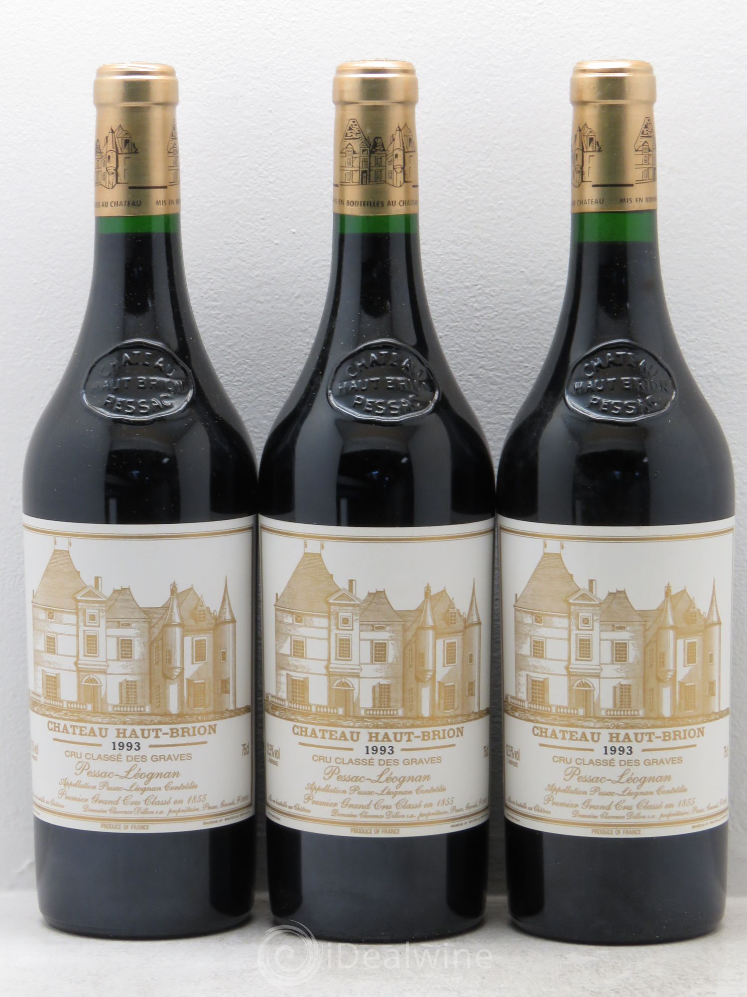 Château Haut Brion 1er Grand Cru Classé 1993 - Lot de 12 bouteilles - 4
