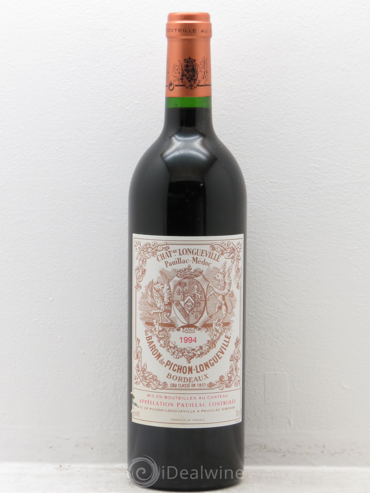 Pichon Longueville Baron 2ème Grand Cru Classé 1994 - Lot de 12 bouteilles - 0