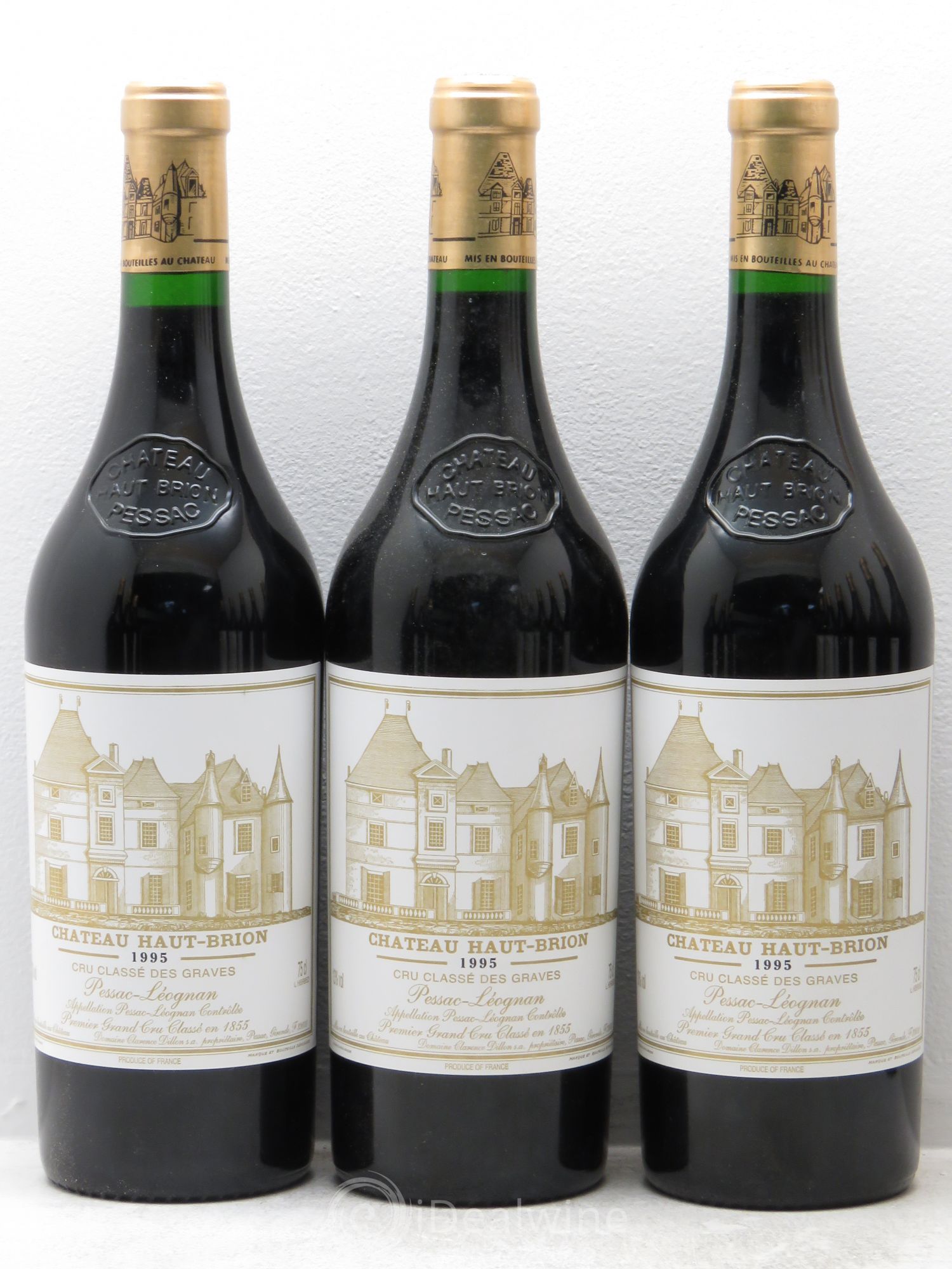 Château Haut Brion 1er Grand Cru Classé 1995 - Lot de 12 bouteilles - 1
