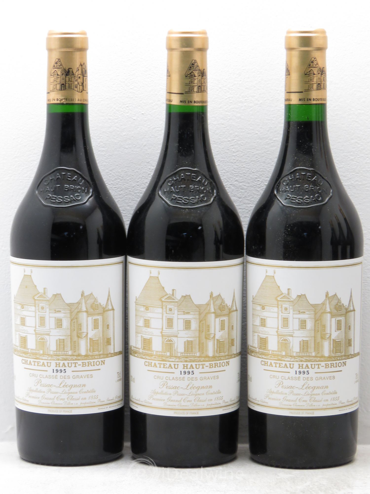 Château Haut Brion 1er Grand Cru Classé 1995 - Lot de 12 bouteilles - 3