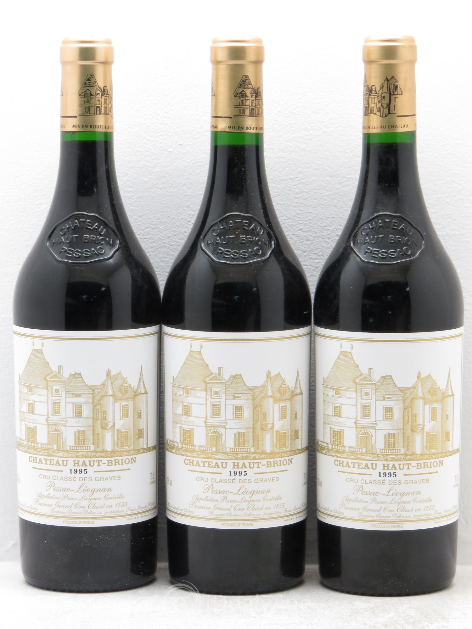 Château Haut Brion 1er Grand Cru Classé 1995 - Lot de 12 bouteilles - 4