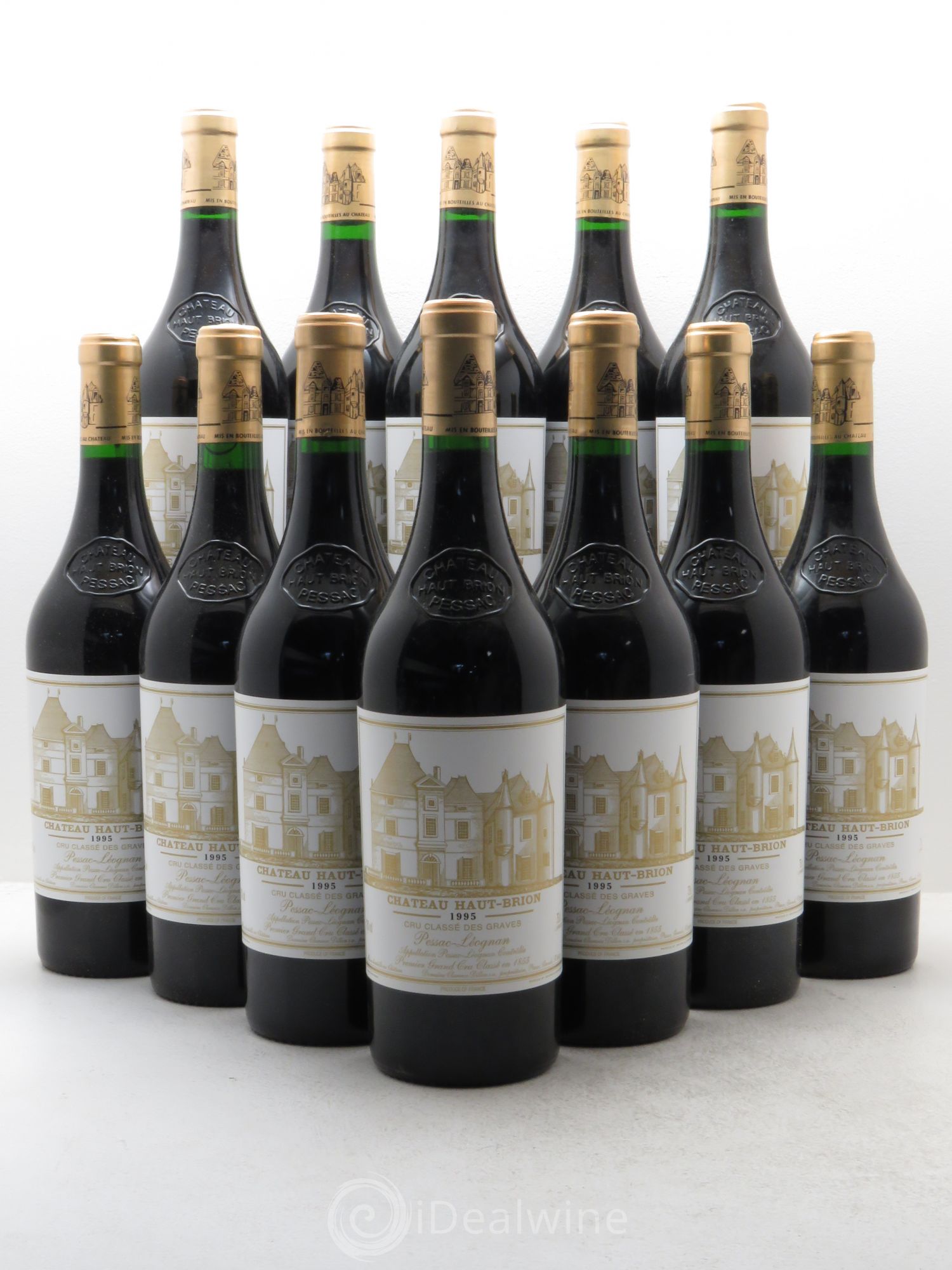 Château Haut Brion 1er Grand Cru Classé 1995 - Lot de 12 bouteilles - 0