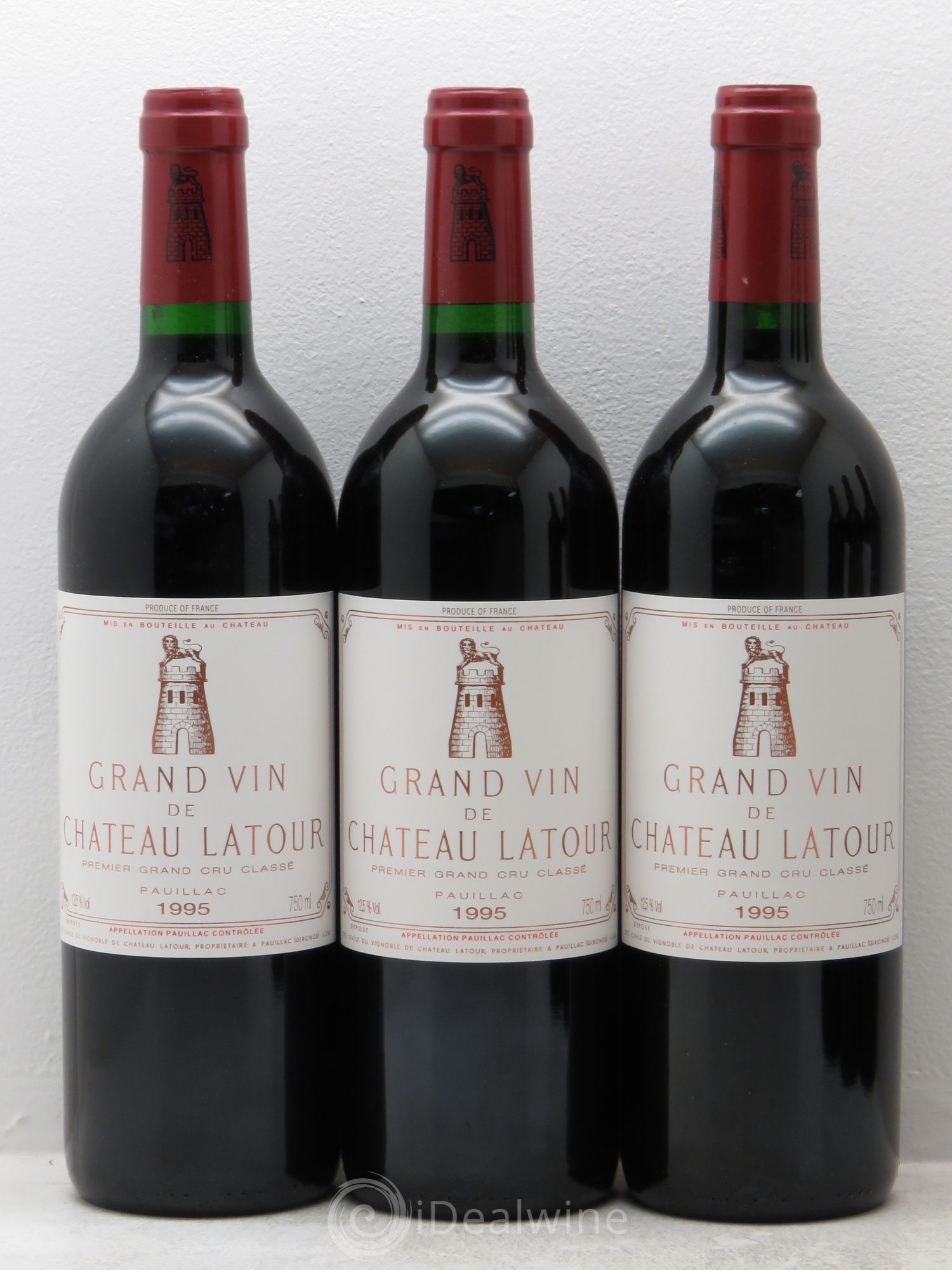Château Latour 1er Grand Cru Classé 1995 - Lot de 12 bouteilles - 3