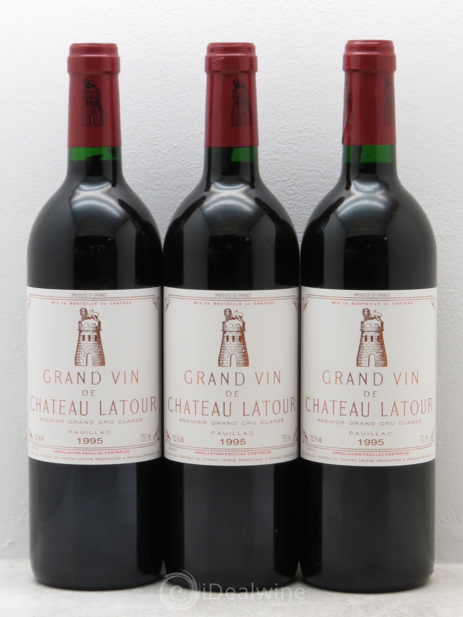 Château Latour 1er Grand Cru Classé 1995 - Lot de 12 bouteilles - 4