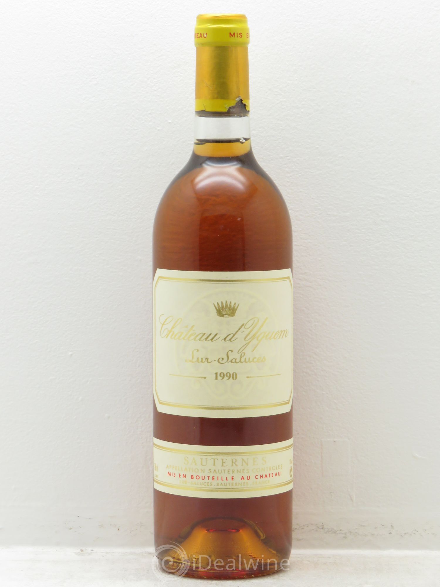Château d' Yquem 1er Cru Classé Supérieur 1990 - Lotto di 1 bottiglia - 0