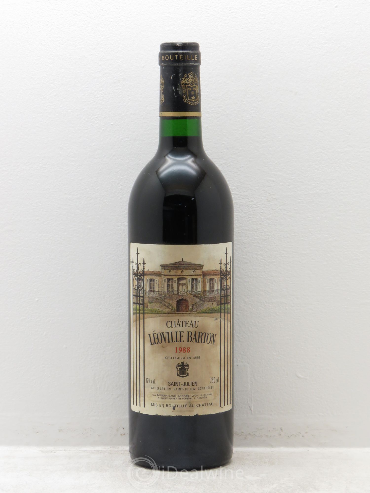 Château Léoville Barton 2ème Grand Cru Classé 1988 - Lot de 6 bouteilles - 0