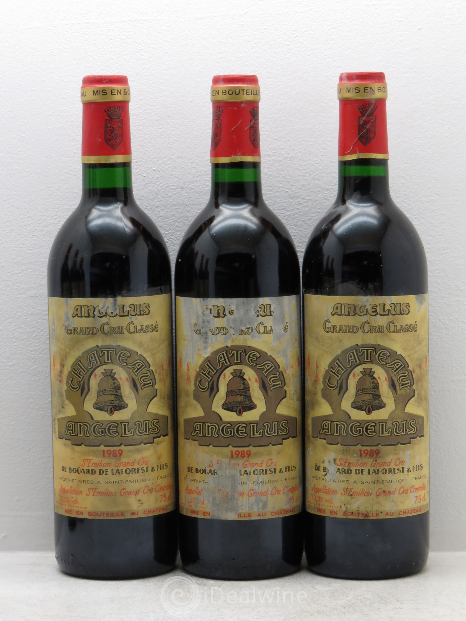 Château Angélus 1er Grand Cru Classé A 1989 - Lot de 12 bouteilles - 3