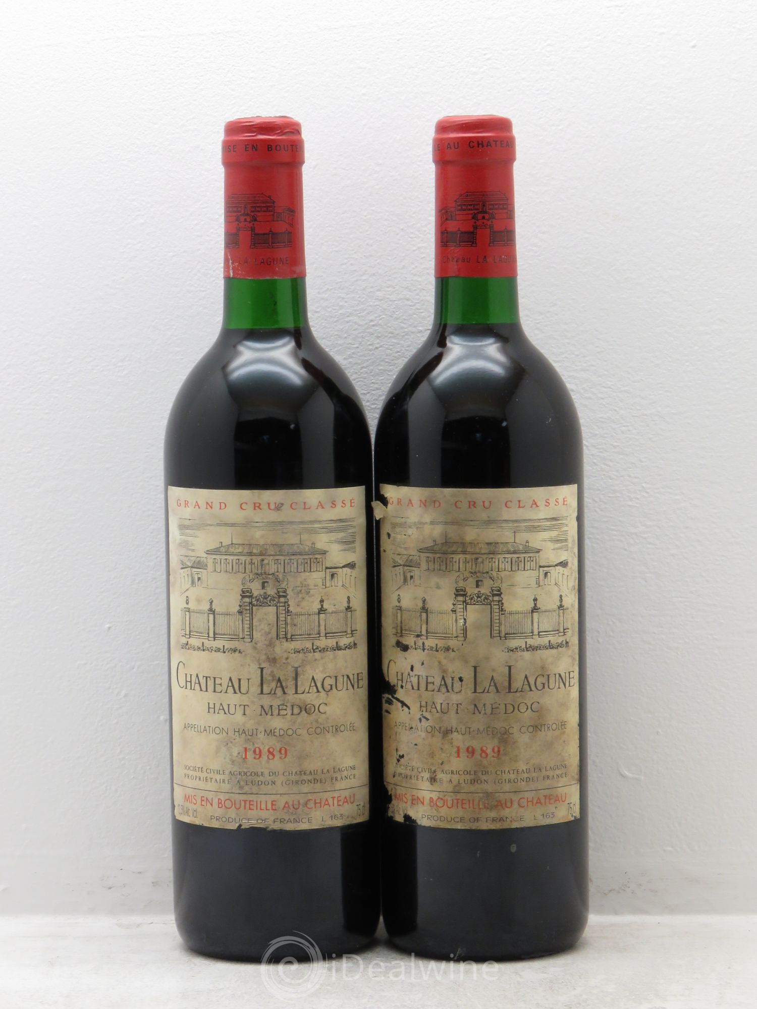 Château la Lagune 3ème Grand Cru Classé 1989 - Lot de 2 bouteilles - 0