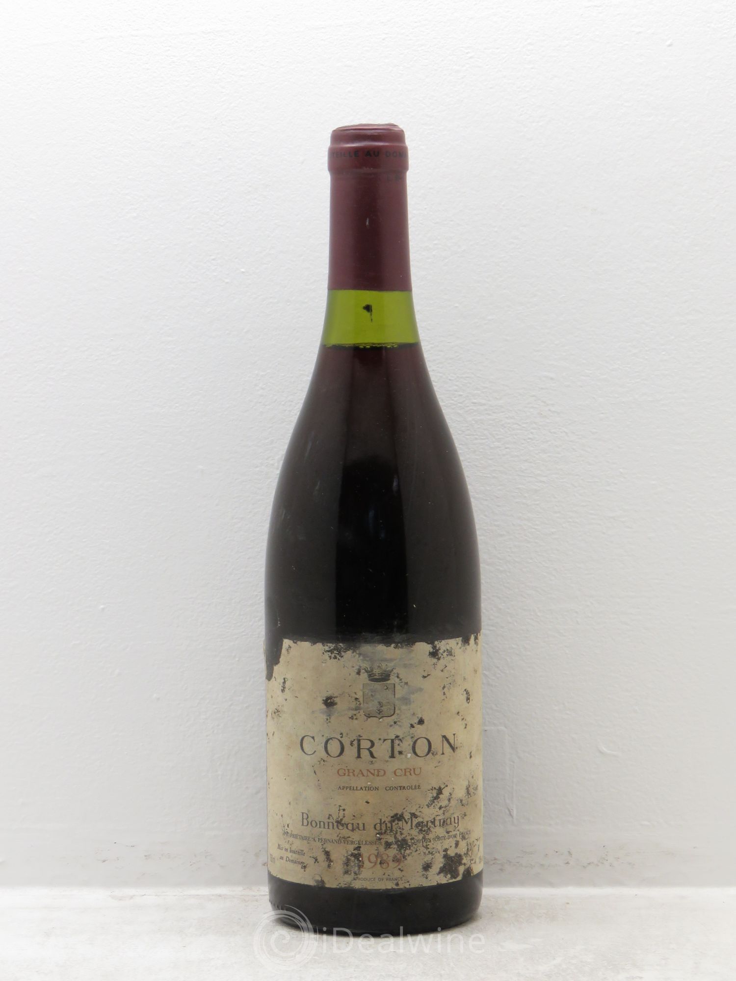 Corton Grand Cru Bonneau du Martray (Domaine) 1989 - Lot de 6 bouteilles - 0