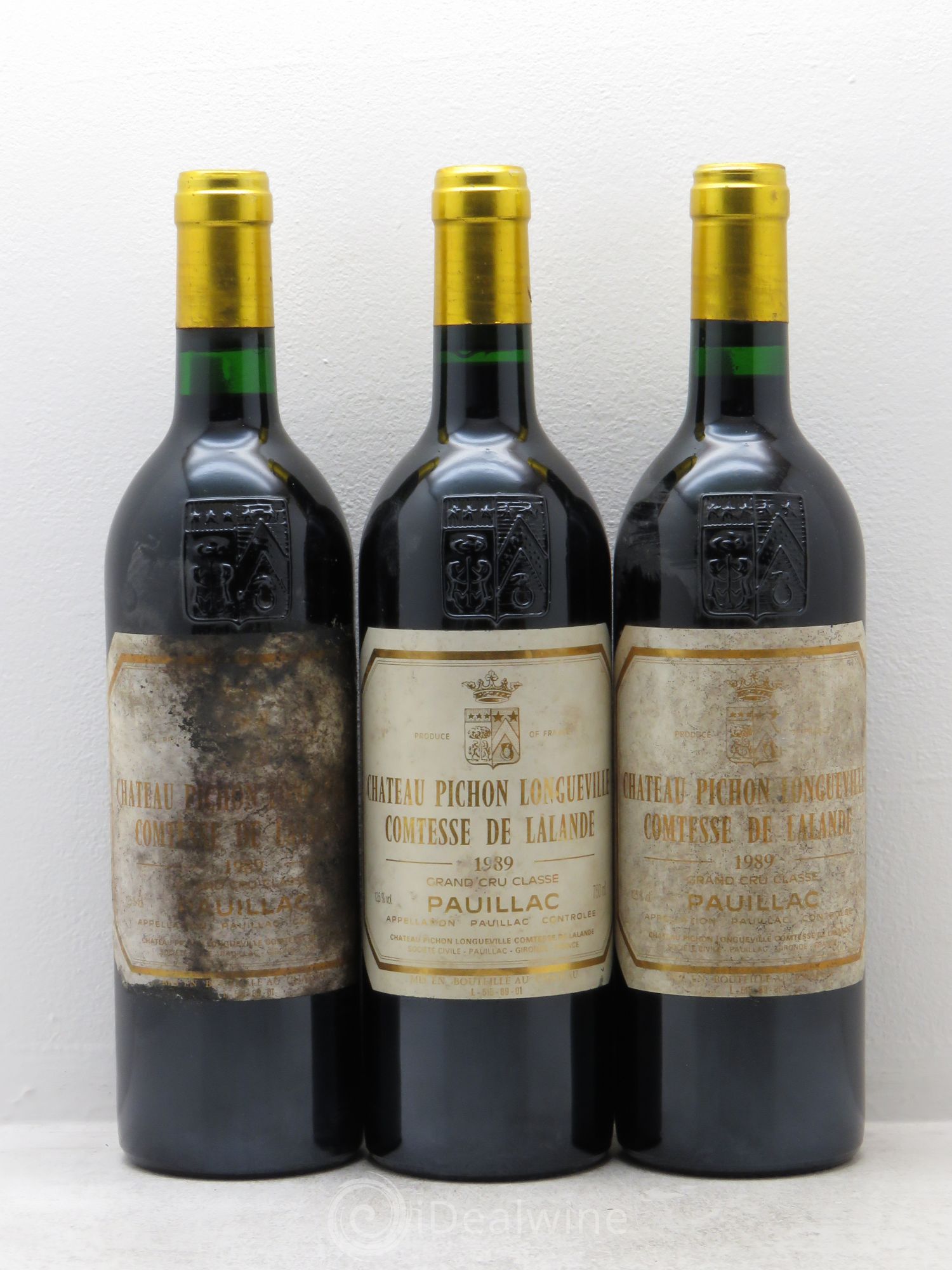 Château Pichon Longueville Comtesse de Lalande 2ème Grand Cru Classé 1989 - Lot de 12 bouteilles - 4