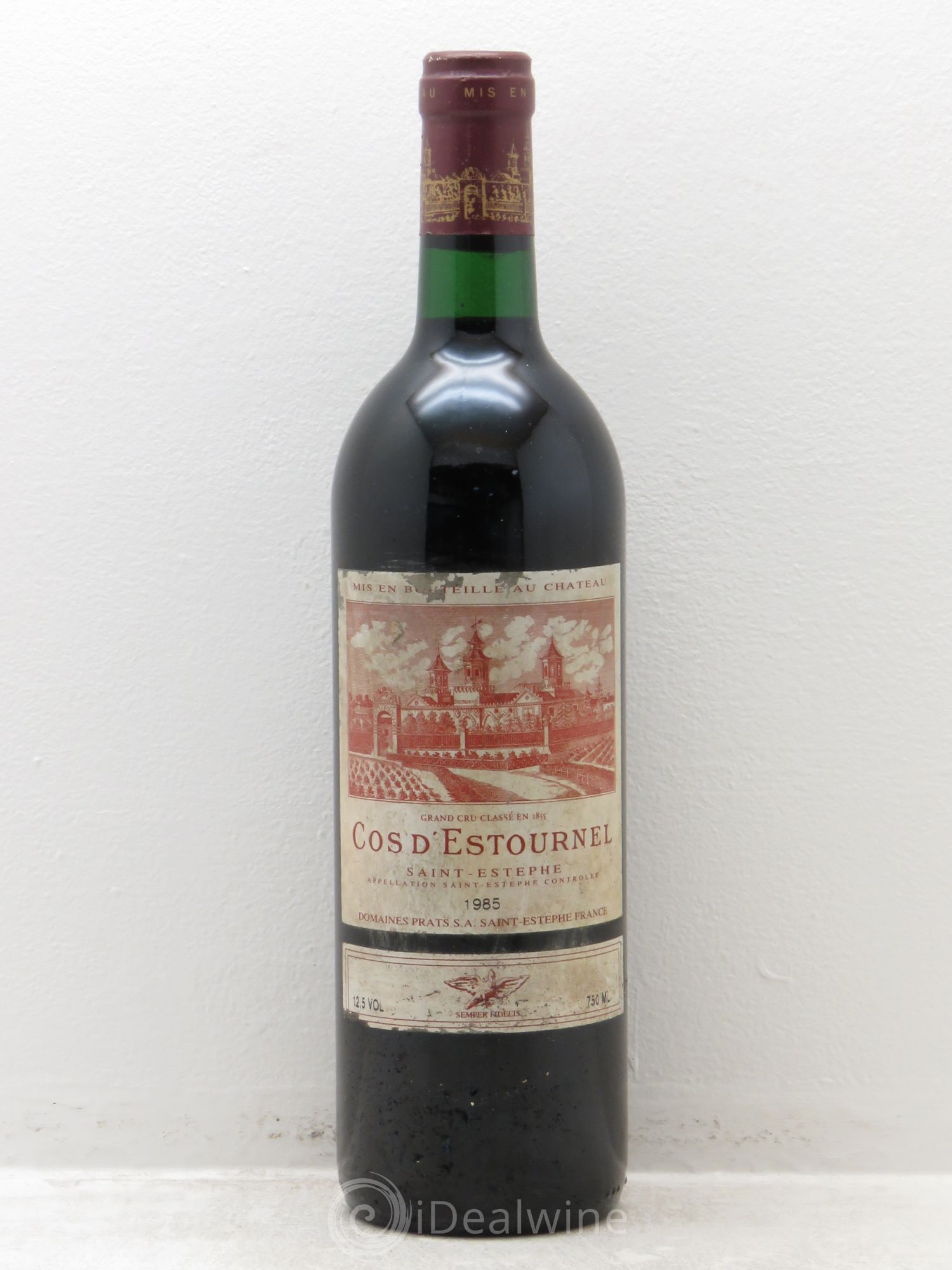 Cos d'Estournel 2ème Grand Cru Classé 1985 - Lot de 6 bouteilles - 0