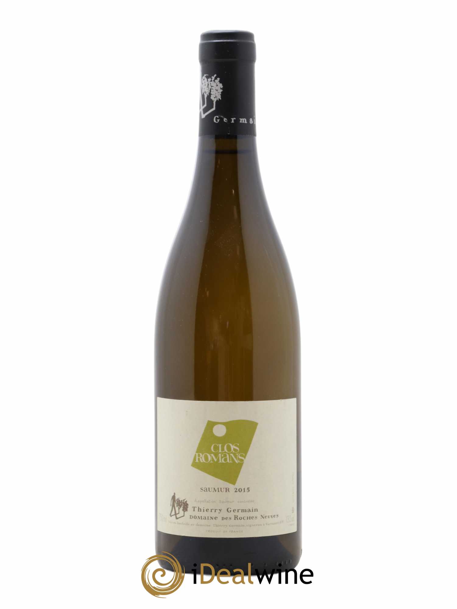 Saumur Clos Romans Domaine des Roches Neuves - Thierry Germain 2015 - Lot de 1 bouteille - 0