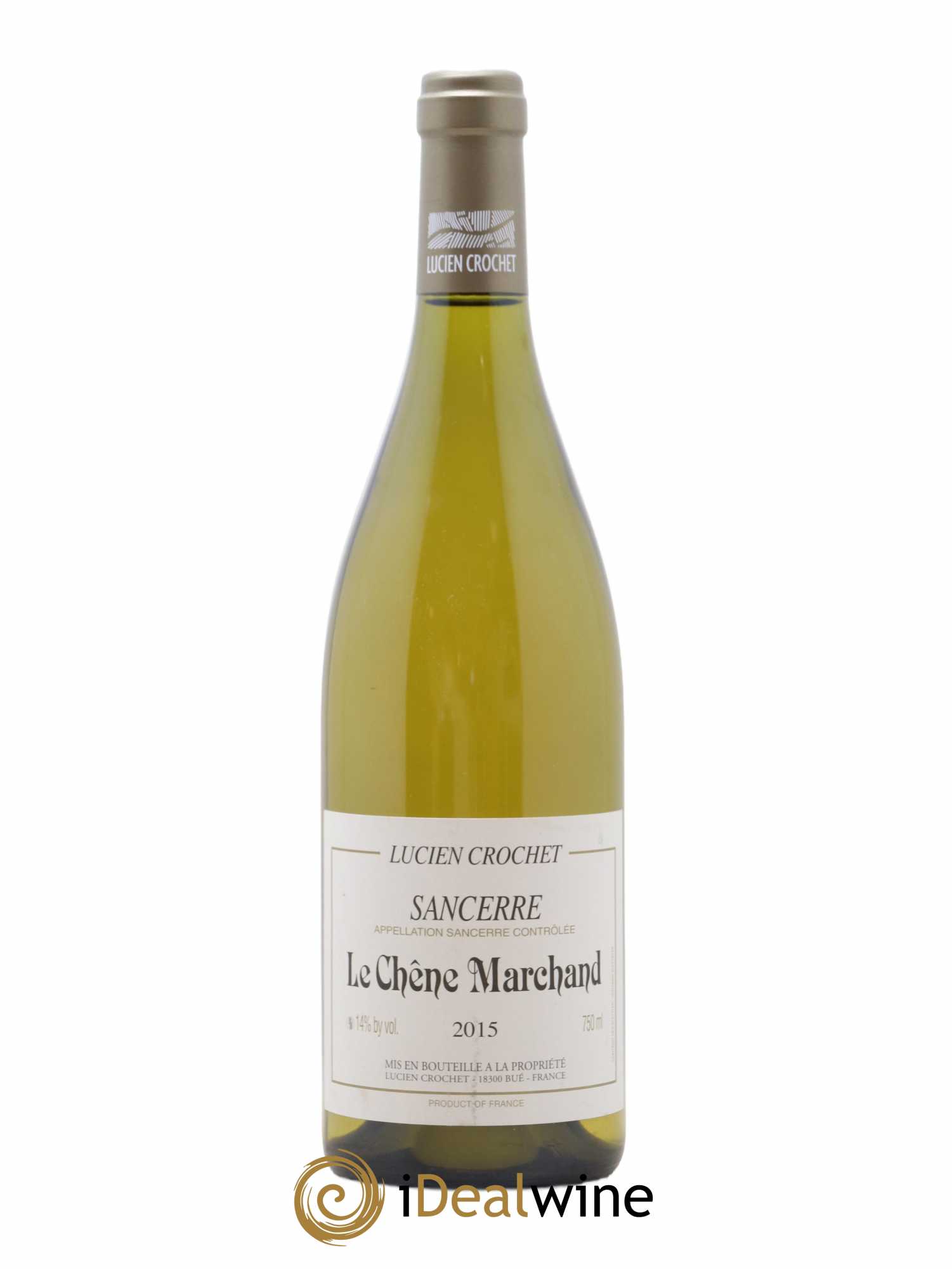Sancerre Le Chêne Marchand Lucien Crochet 2015 - Lot de 1 bouteille - 0