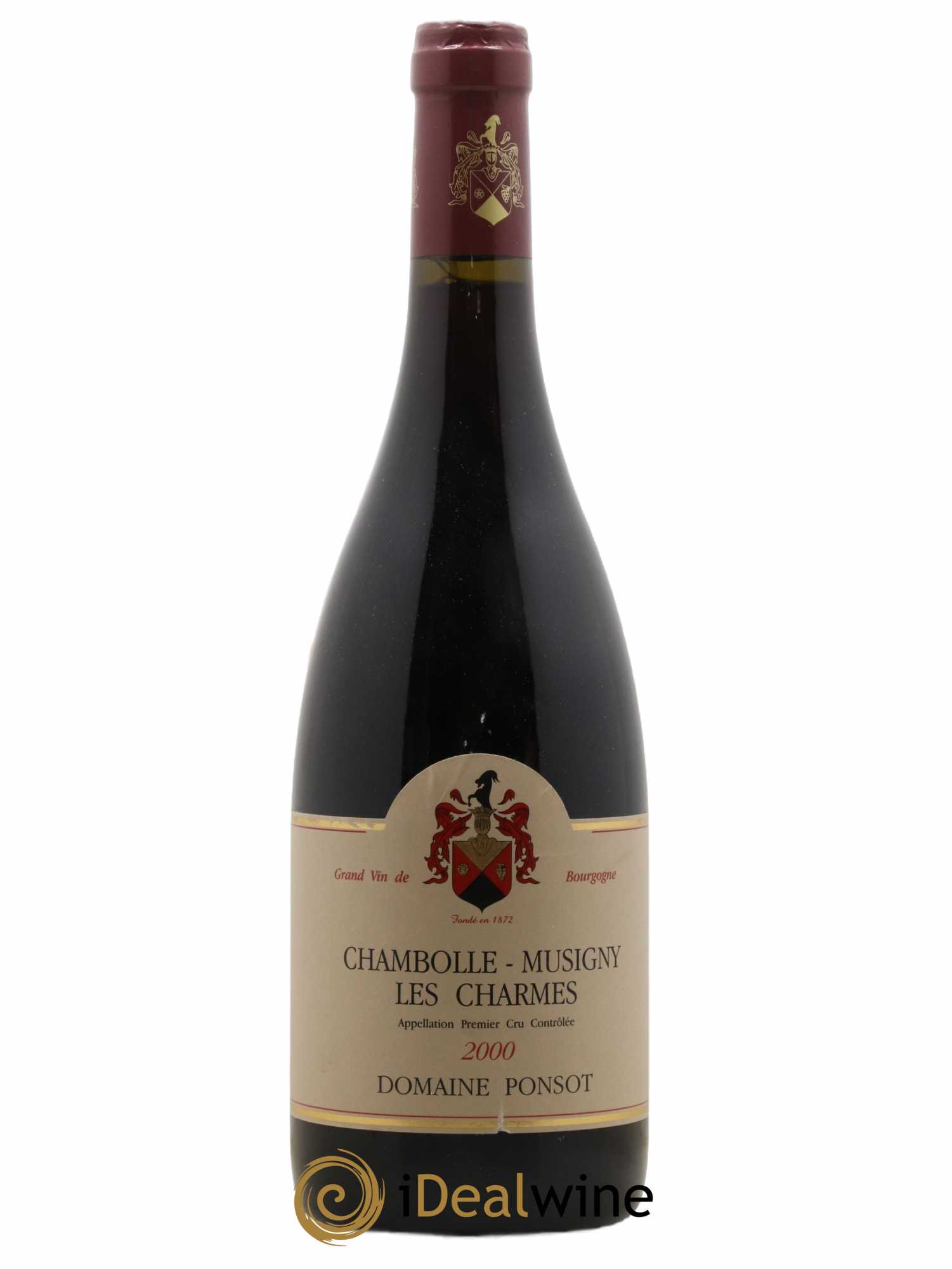 Chambolle-Musigny 1er Cru Les Charmes Ponsot (Domaine) 2000 - Lot de 1 bouteille - 0