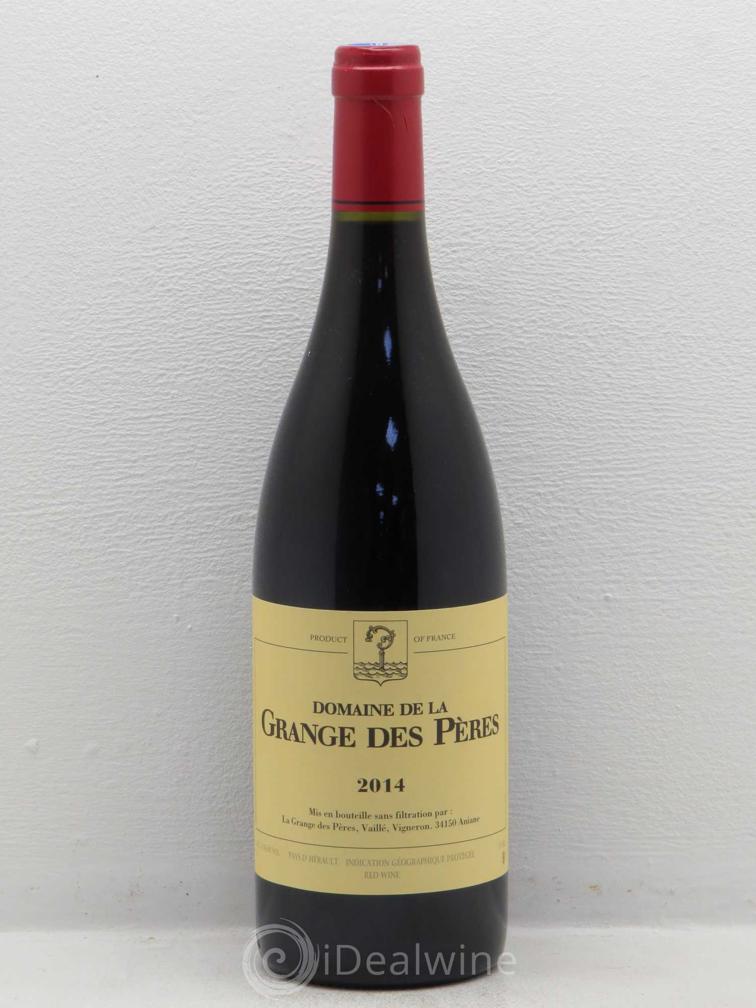 Pays d'Hérault Grange des Pères Laurent Vaillé 2014 - Lot de 1 bouteille - 0