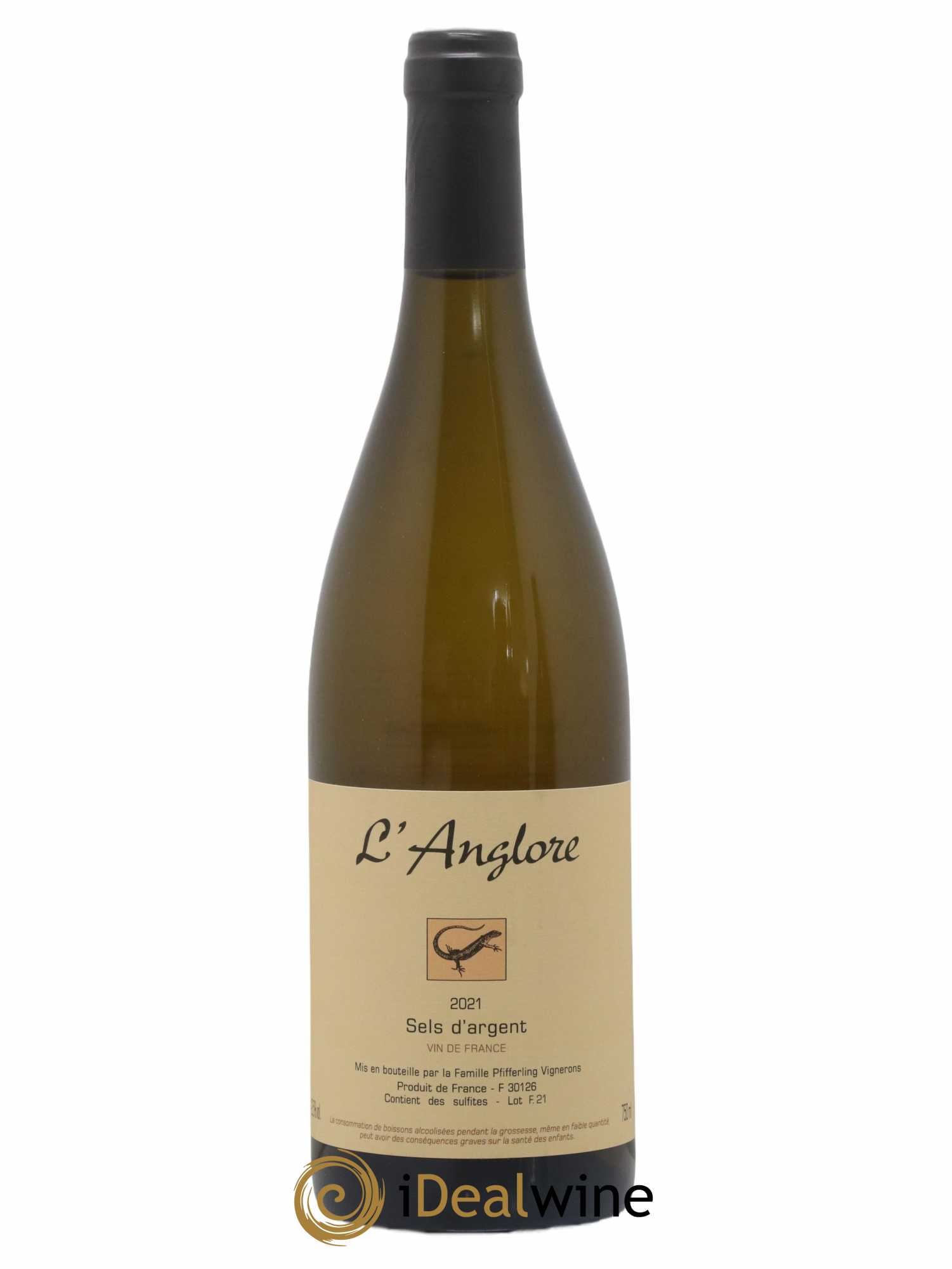 Vin de France Sels d'argent L'Anglore 2021 - Lot de 1 bouteille - 0