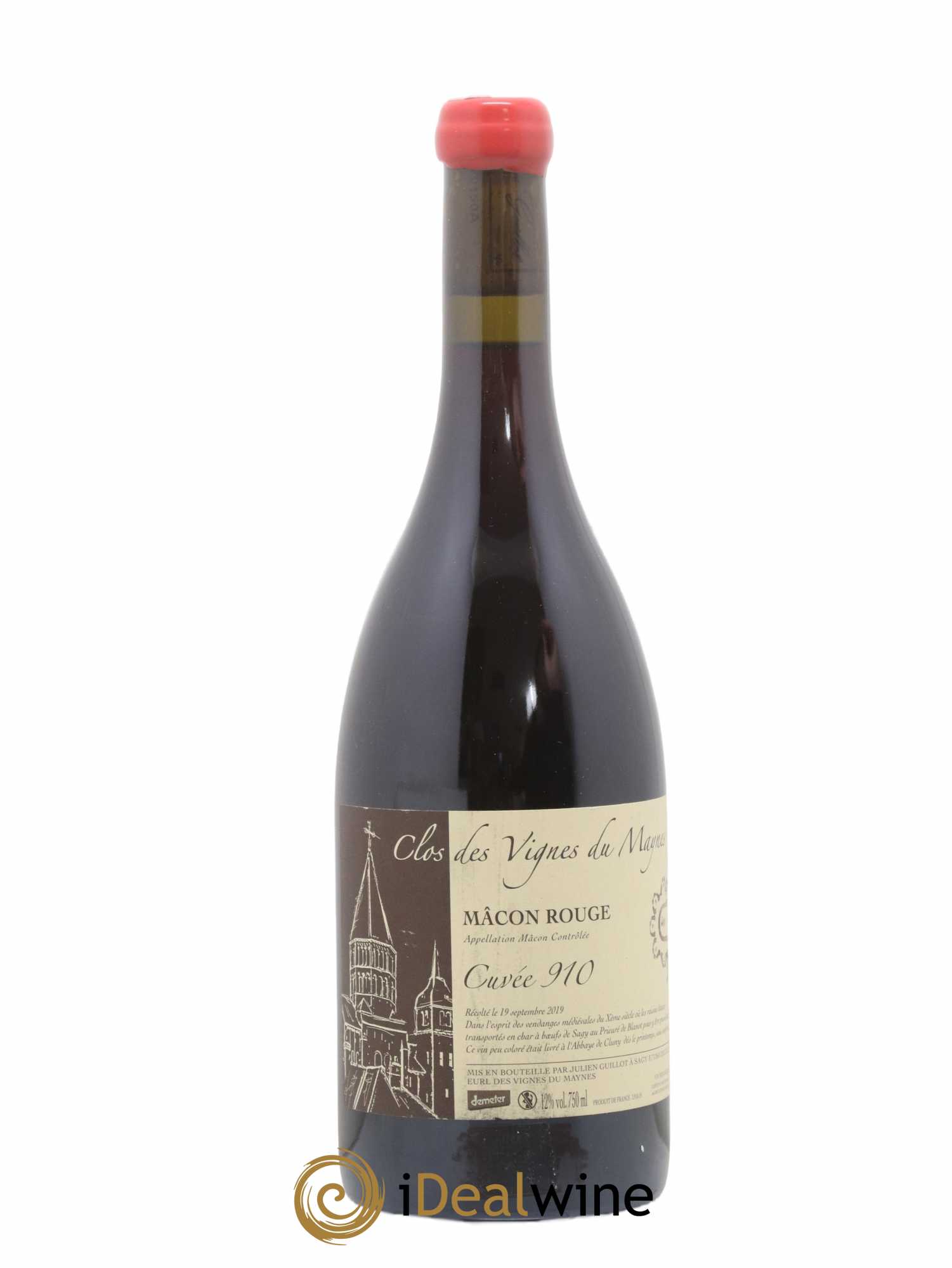 Mâcon Cuvée 910 Les Vignes du Maynes 2019 - Lot de 1 bouteille - 0