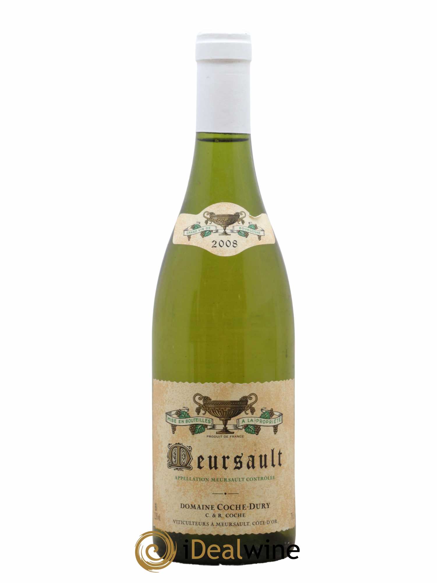 Meursault Coche Dury (Domaine) 2008 - Lot de 1 bouteille - 0