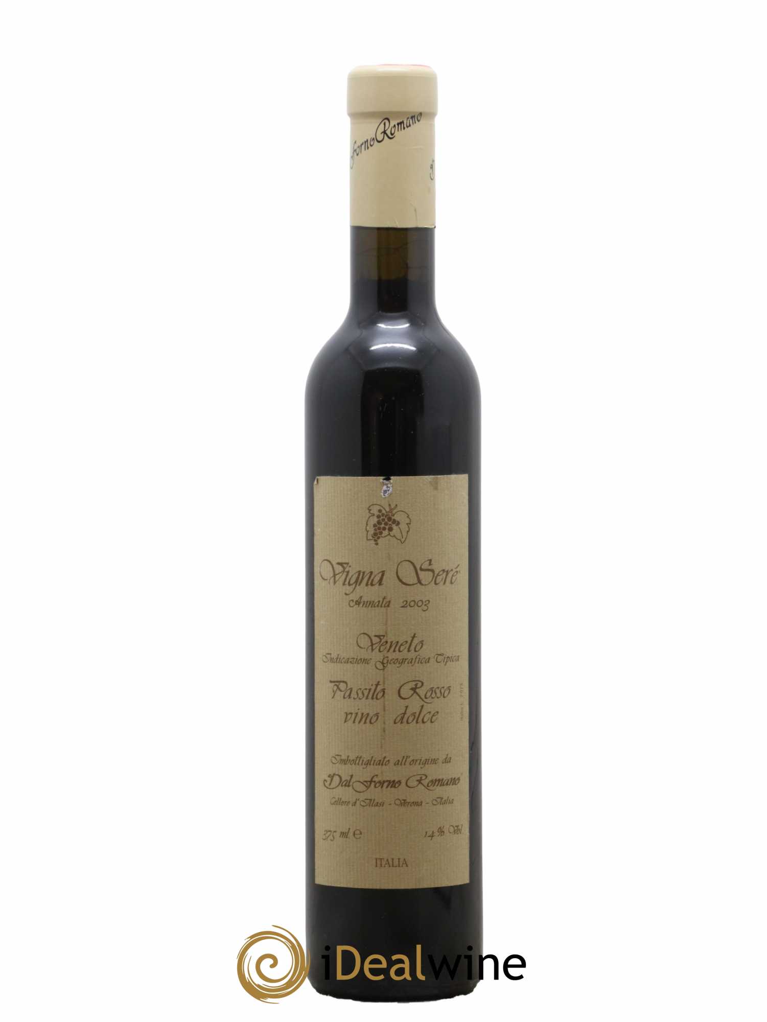 IGT Veneto Vigna Seré - Rosso Passito Dal Forno Romano 2003 - Lot de 1 demi bouteille - 0