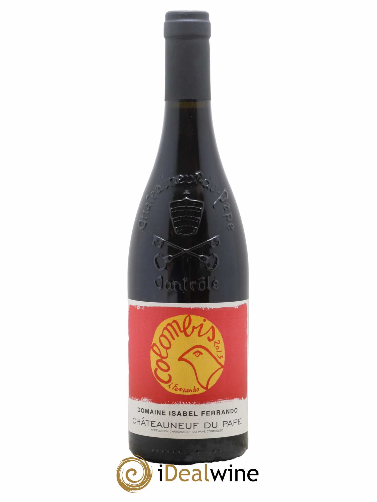 Châteauneuf-du-Pape Colombis Domaine Saint-Préfert 2015 - Lot de 1 bouteille - 0