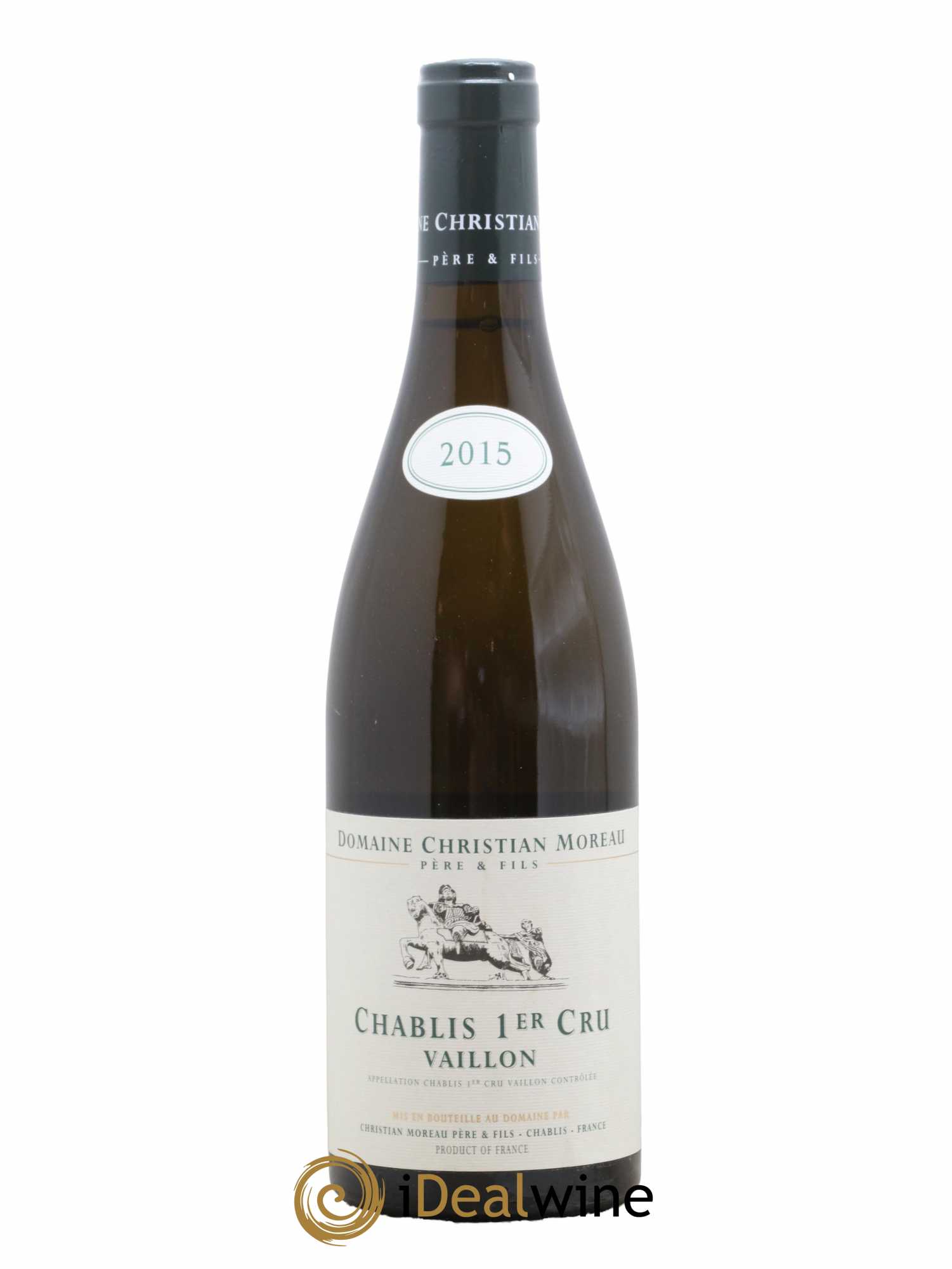 Chablis 1er Cru Vaillons Christian Moreau 2015 - Posten von 1 Flasche - 0