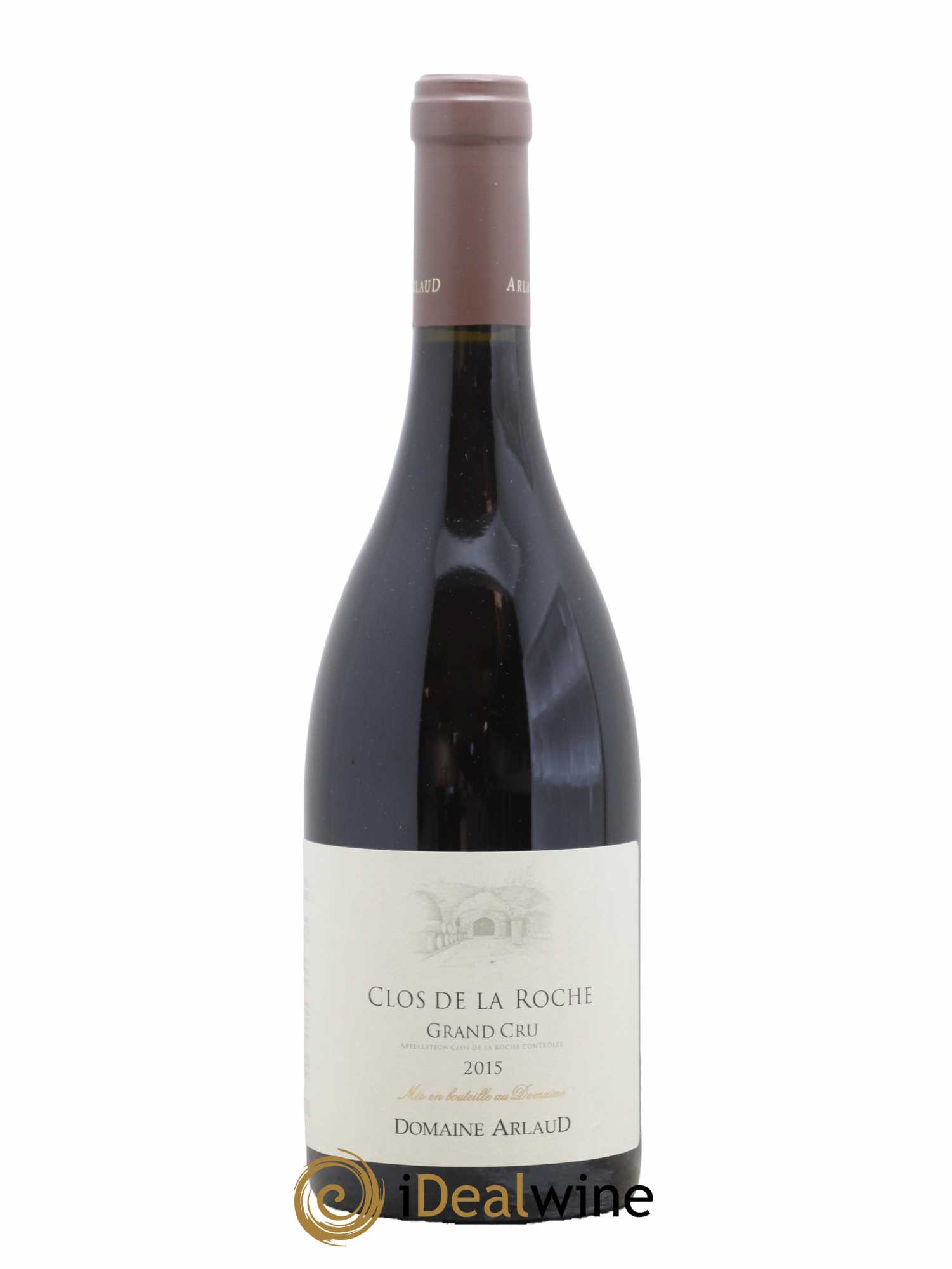 Clos de la Roche Grand Cru Arlaud 2015 - Lot de 1 bouteille - 0