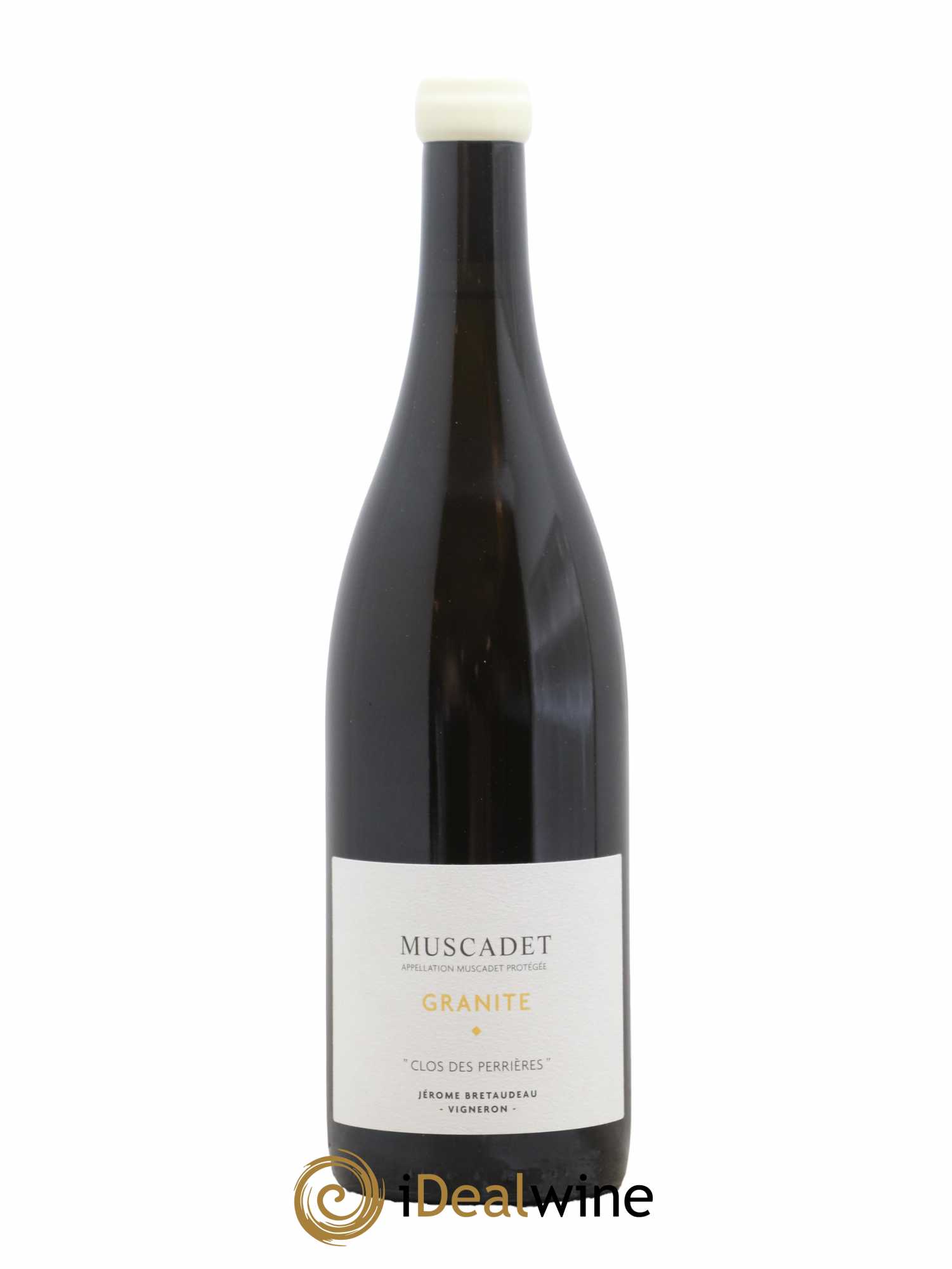 Muscadet-Sèvre-et-Maine Granite Clos des Perrières Jérôme Bretaudeau - Domaine de Bellevue 2019 - Lot de 1 bouteille - 0