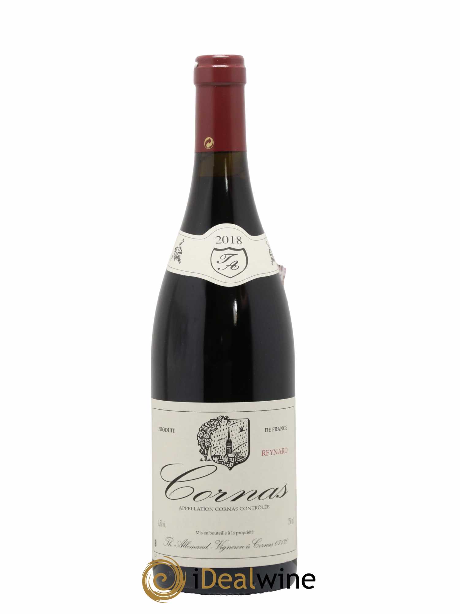 Cornas Reynard Thierry Allemand 2018 - Lot de 1 bouteille - 0