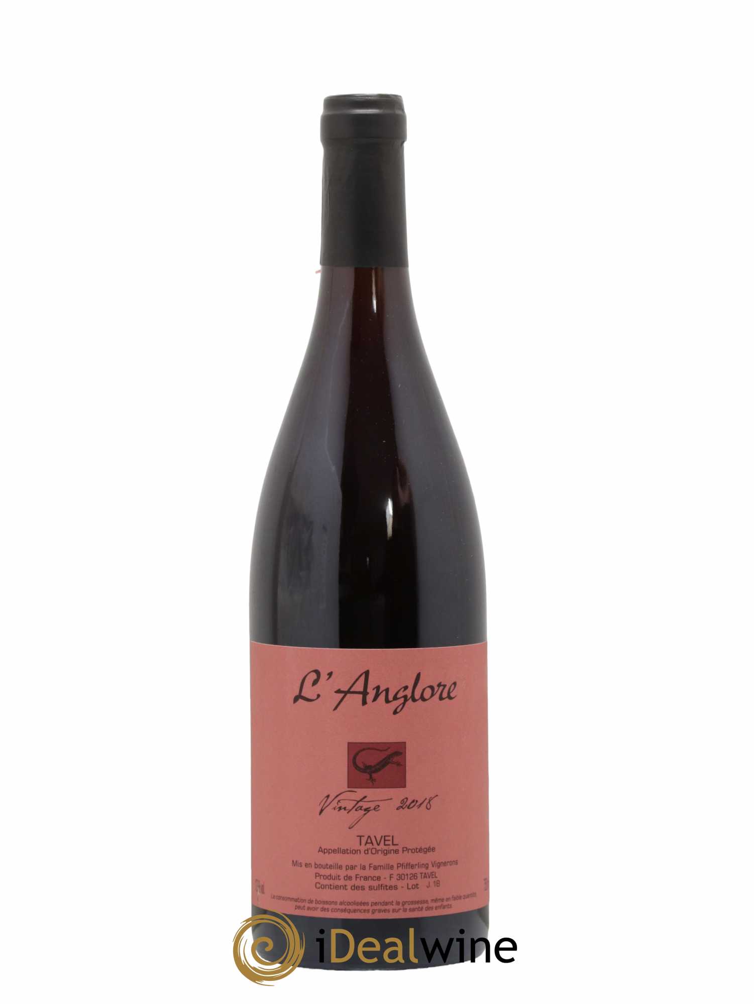 Tavel Vintage L'Anglore 2018 - Lot de 1 bouteille - 0