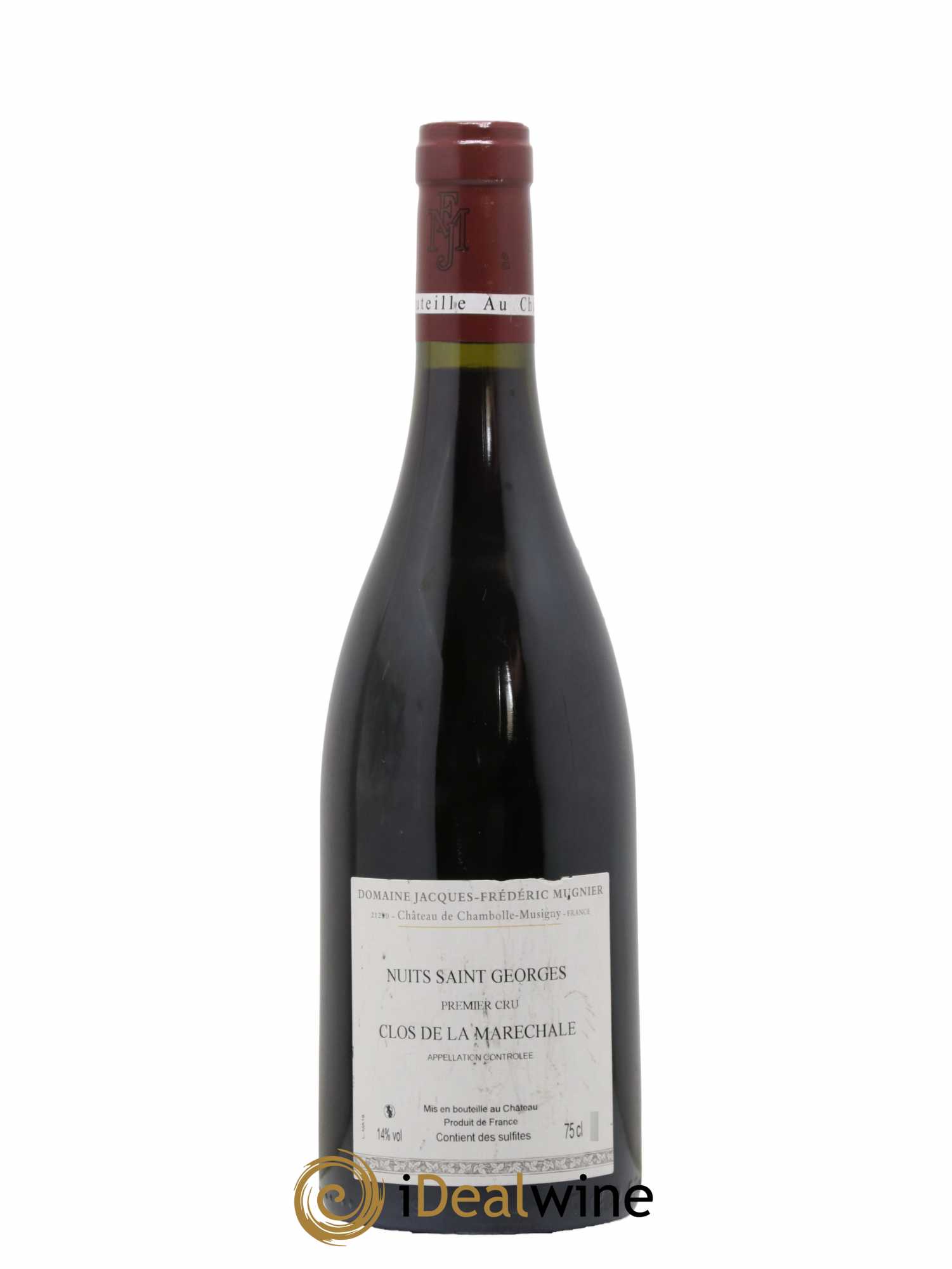 Nuits-Saint-Georges 1er Cru Clos de La Maréchale Jacques-Frédéric Mugnier 2018 - Lot de 1 bouteille - 1