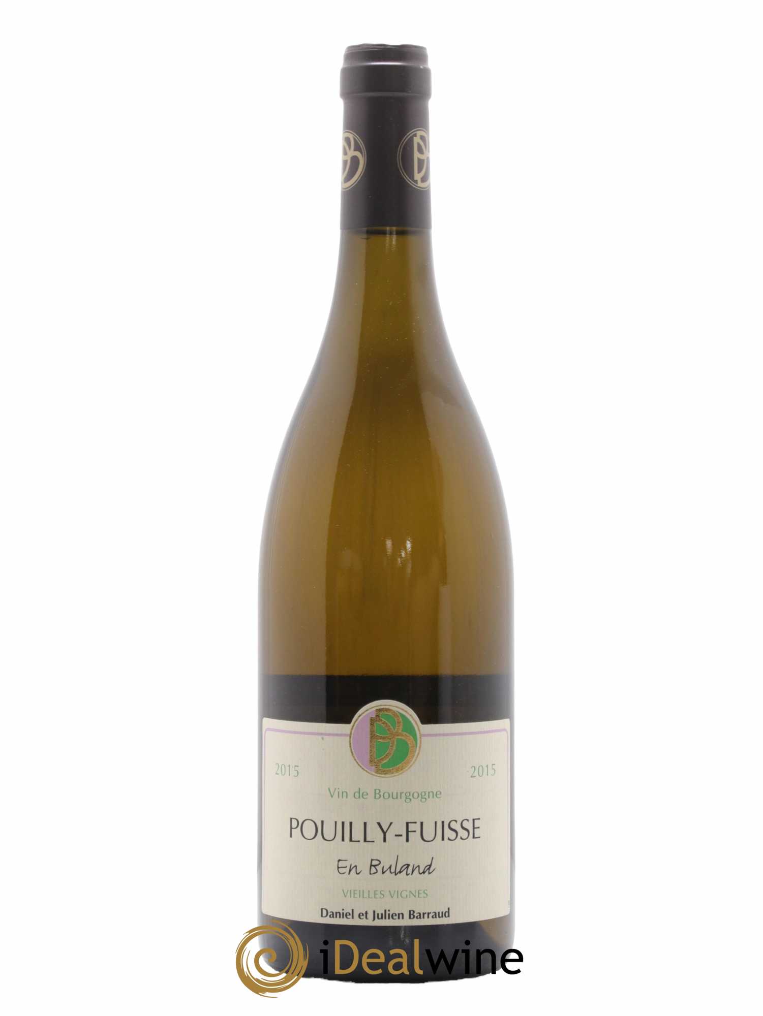 Pouilly-Fuissé Vieilles Vignes En Buland Barraud 2015 - Lot de 1 bouteille - 0