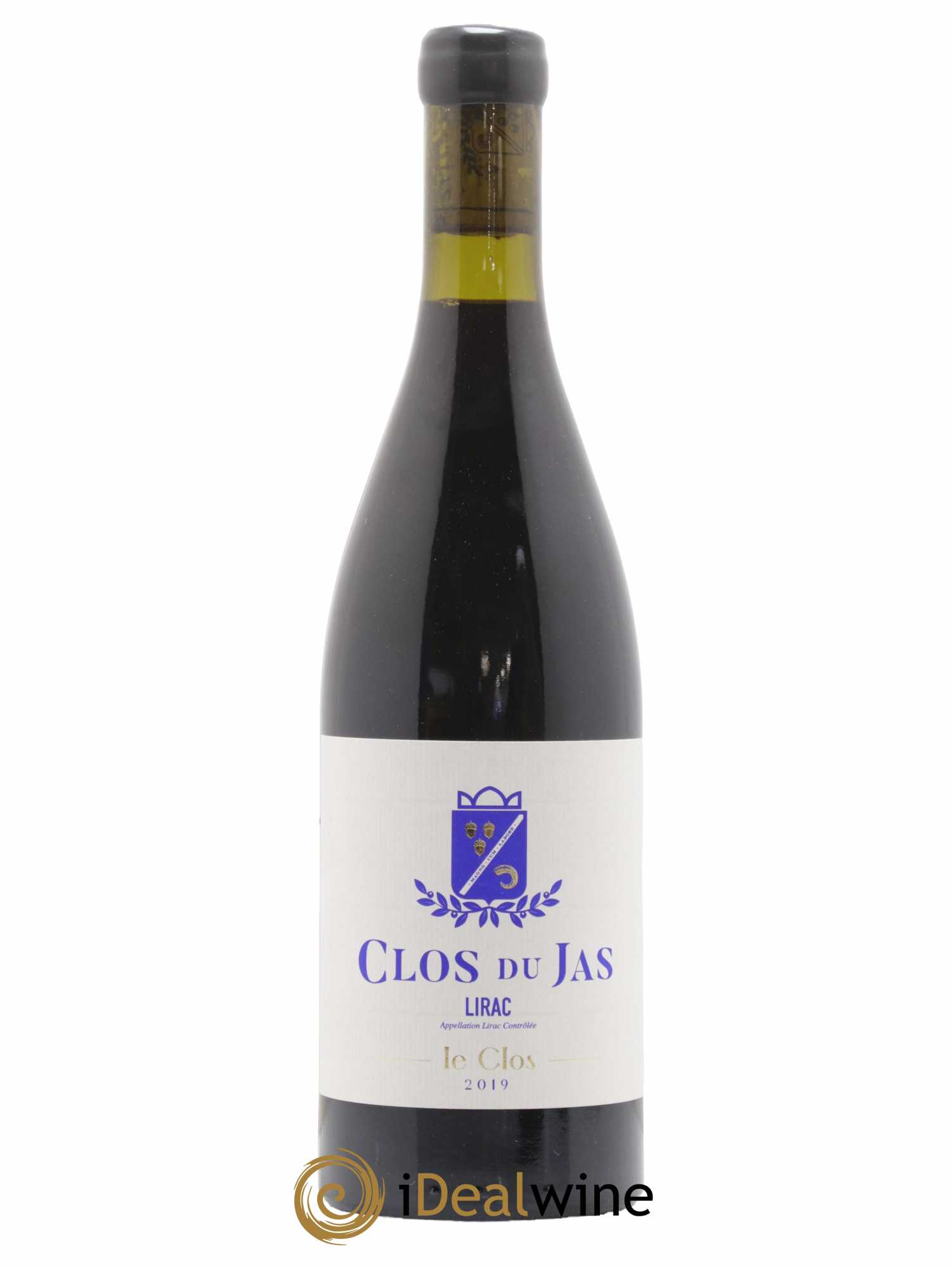 Lirac Cuvee Le Clos Clos Du Jas 2019 - Lot de 1 bouteille - 0