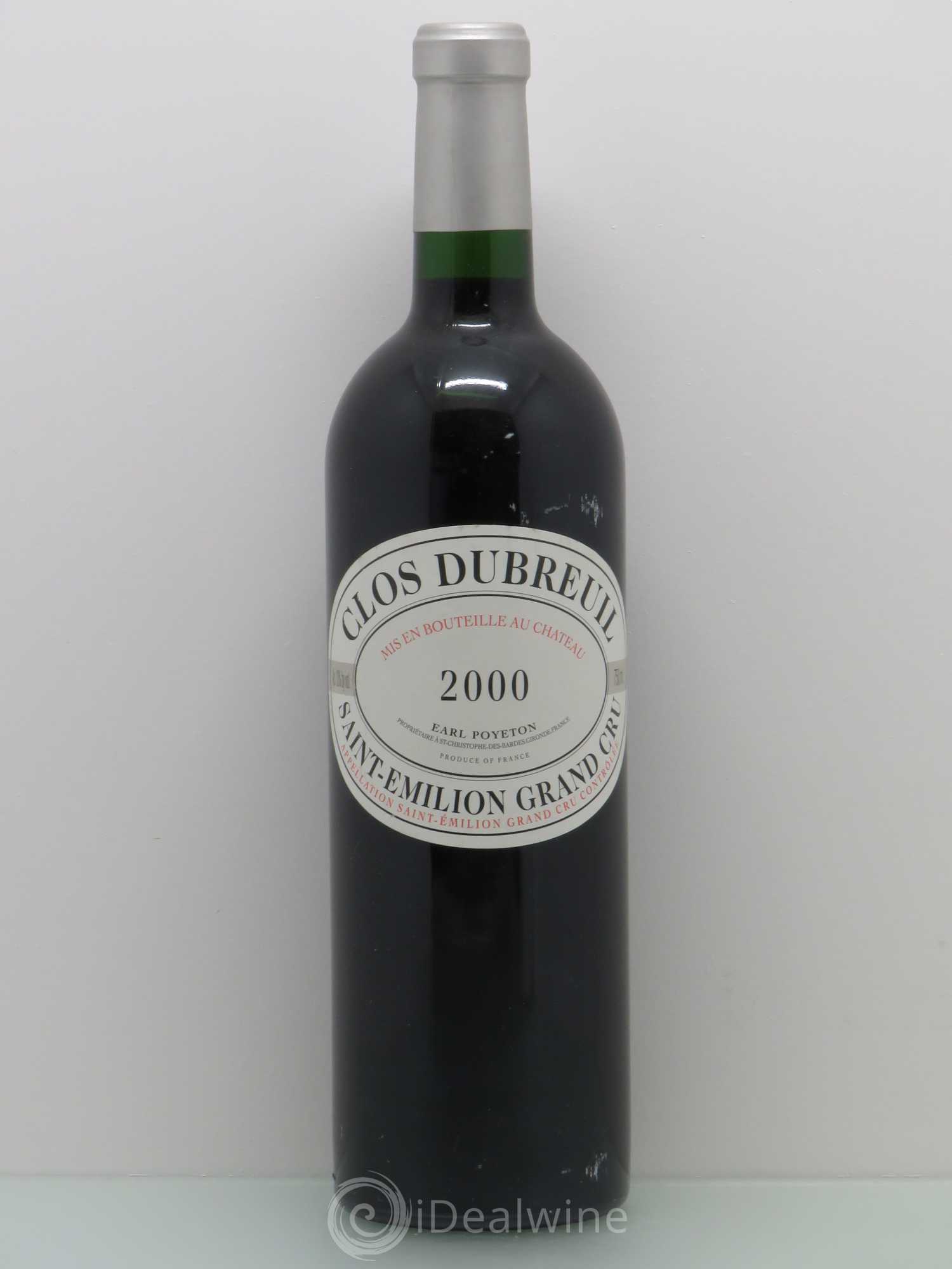 Clos Dubreuil Grand Cru Classé 2000 - Lot de 1 bouteille - 0
