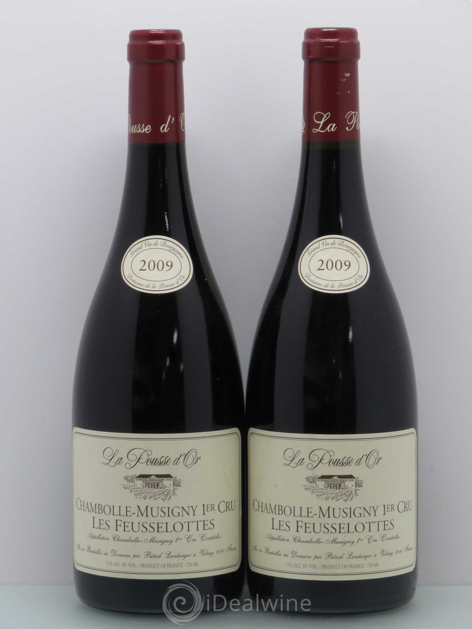Chambolle-Musigny 1er Cru Les Feusselottes La Pousse d'Or (Domaine de) 2009 - Lot de 2 bouteilles - 0
