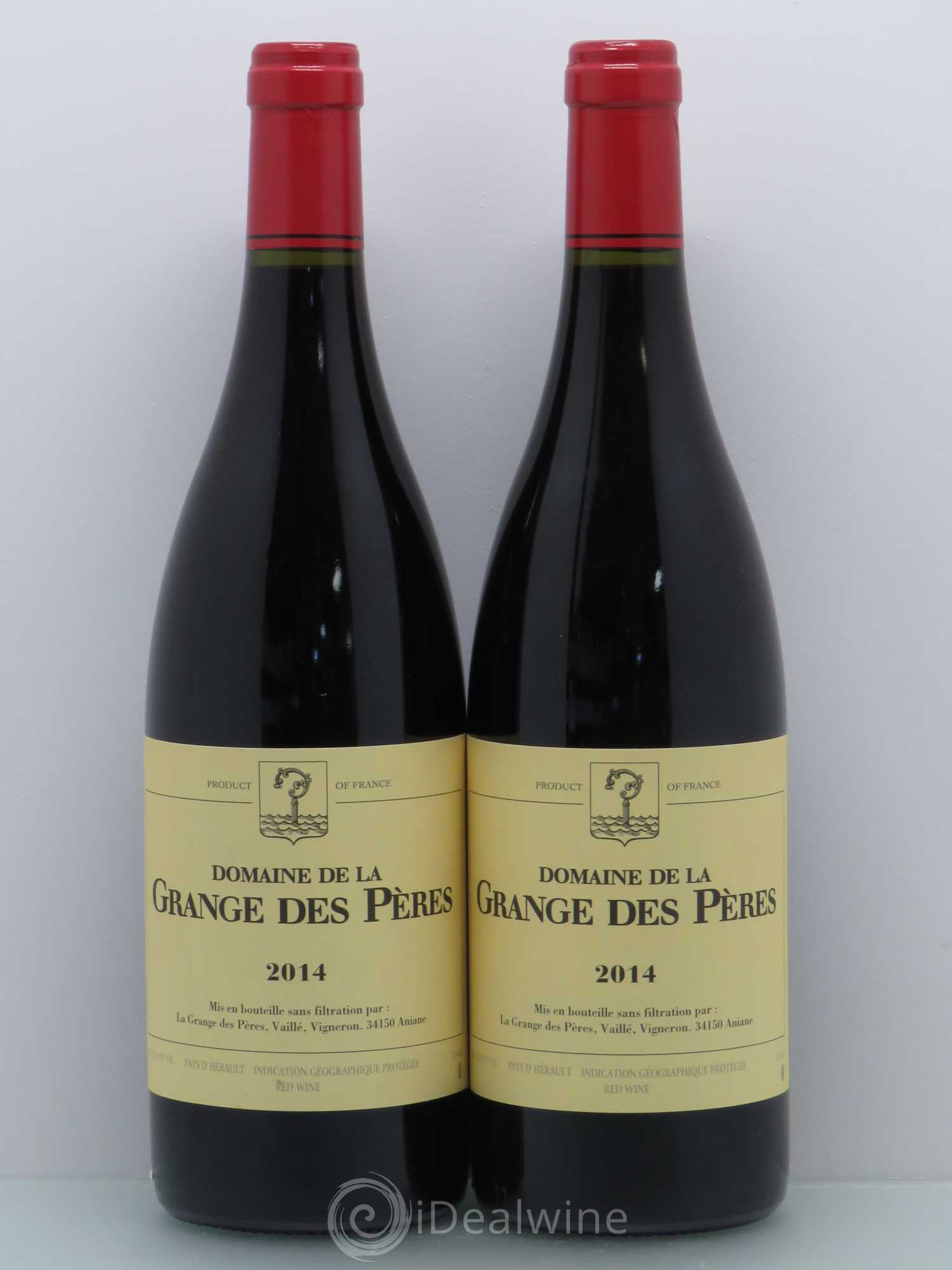 Pays d'Hérault Grange des Pères Laurent Vaillé 2014 - Lot de 2 bouteilles - 0