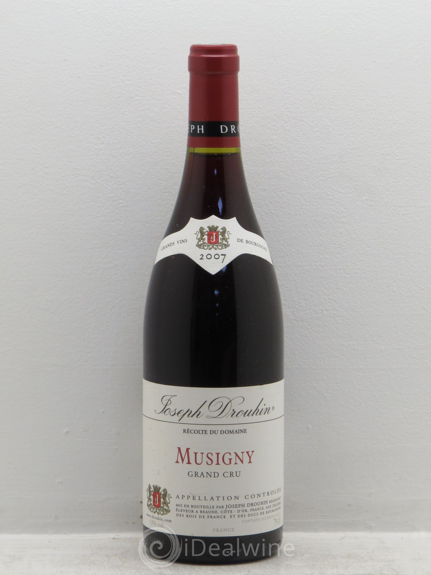 Musigny Grand Cru Joseph Drouhin 2007 - Lot de 1 bouteille - 0