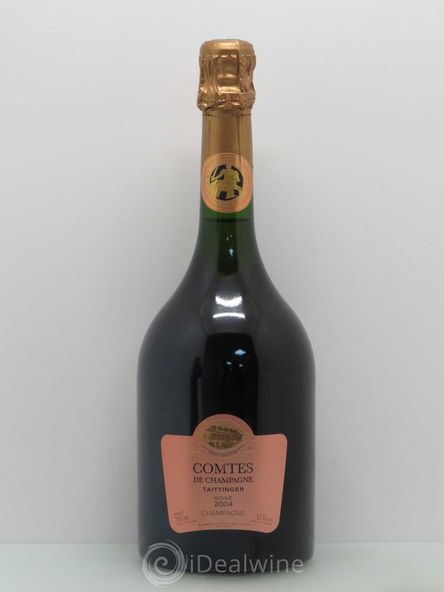 Comtes de Champagne Rosé Grand Cru Brut Taittinger 2004 - Lot de 1 bouteille - 0
