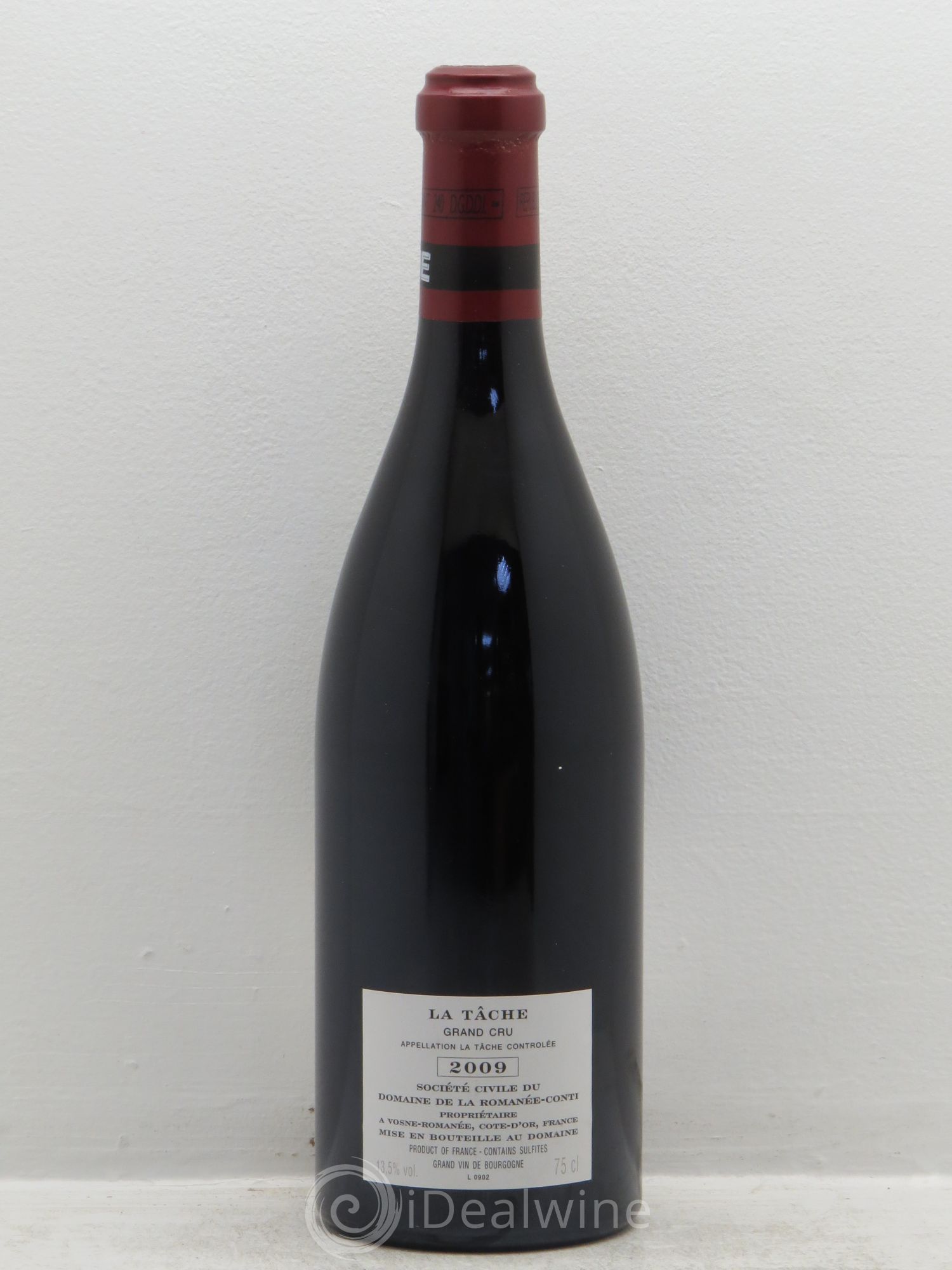 La Tâche Grand Cru Domaine de la Romanée-Conti 2009 - Lot de 1 bouteille - 1