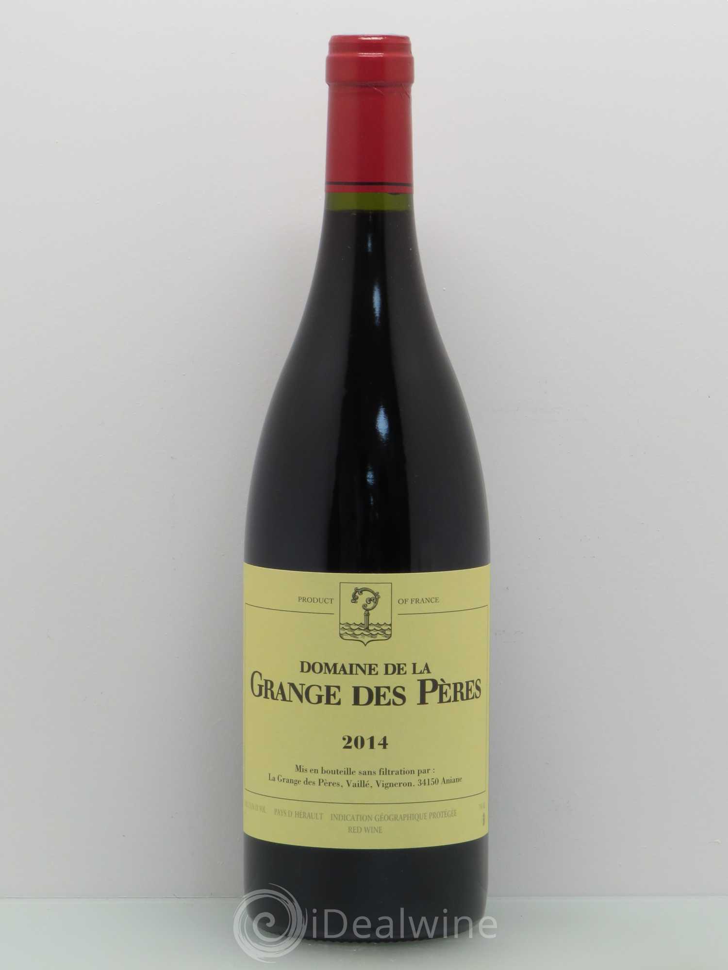 Pays d'Hérault Grange des Pères Laurent Vaillé 2014 - Lot de 1 bouteille - 0