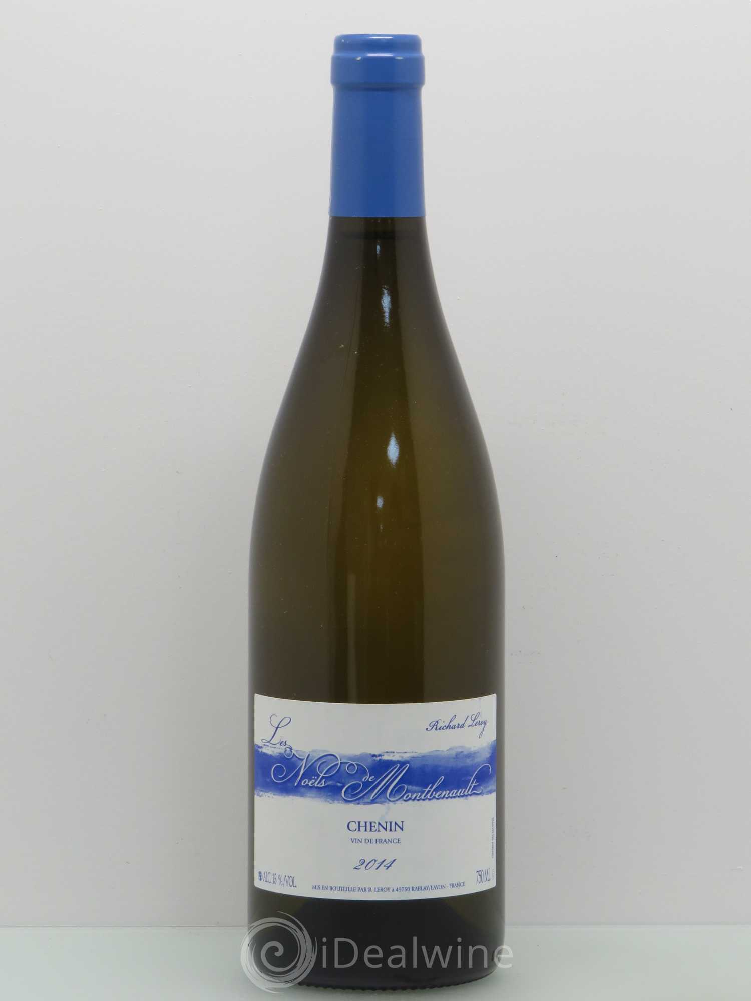 Vin de France Les Noëls de Montbenault Richard Leroy 2014 - Lot de 1 bouteille - 0