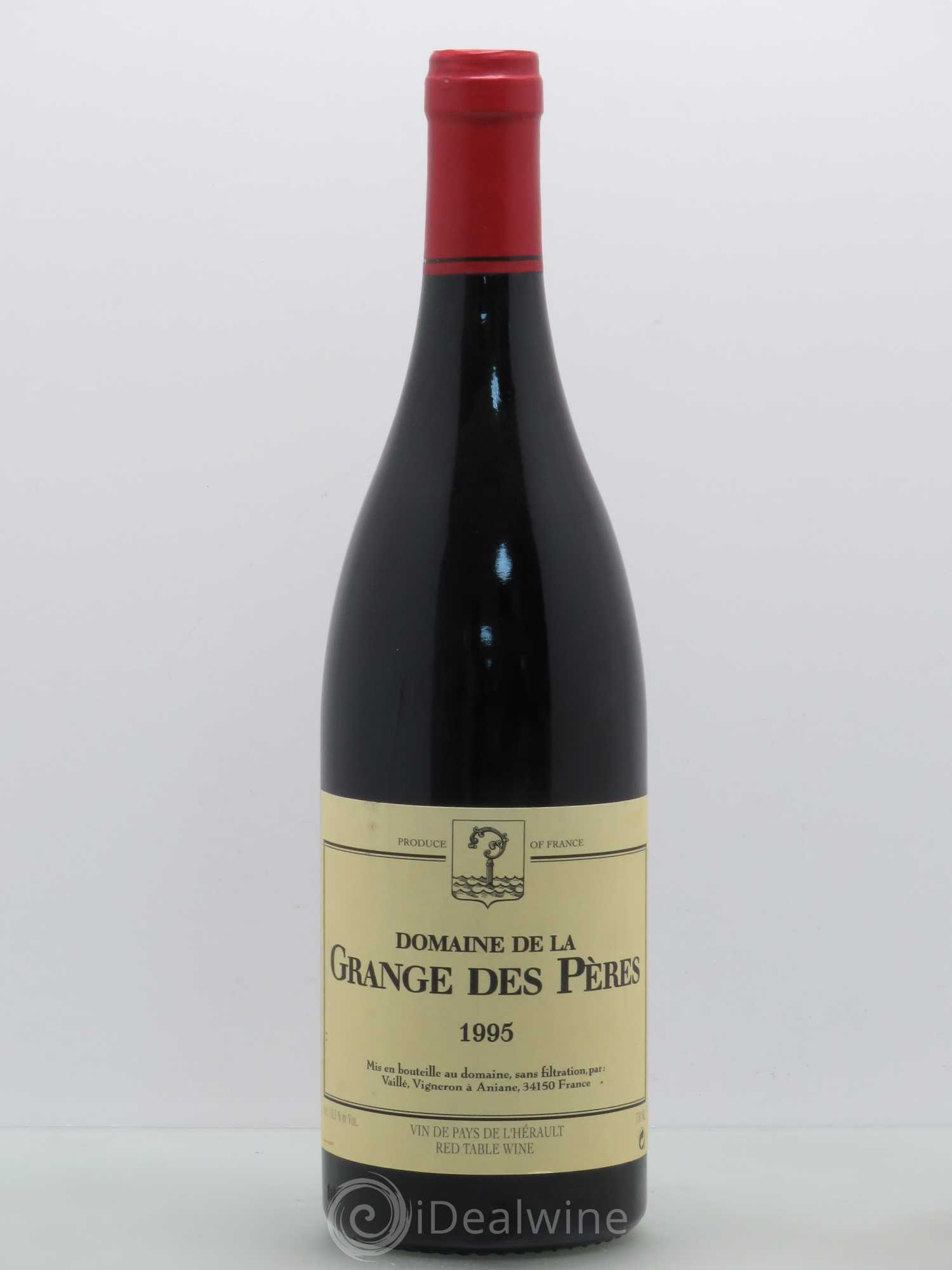 Pays d'Hérault Grange des Pères Laurent Vaillé 1995 - Lot de 1 bouteille - 0
